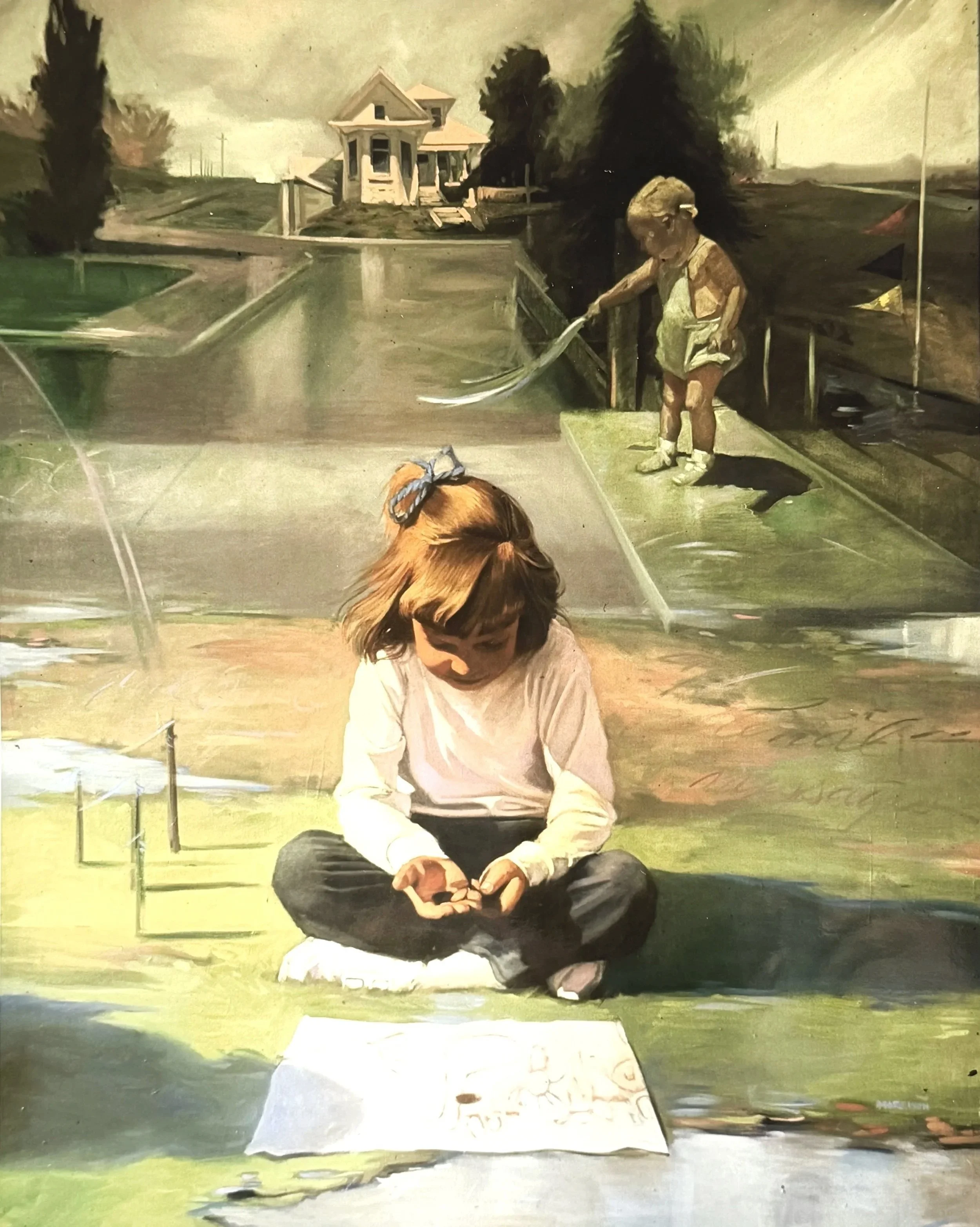 "Order of Things"
Oil on canvas (60 x 48 in)