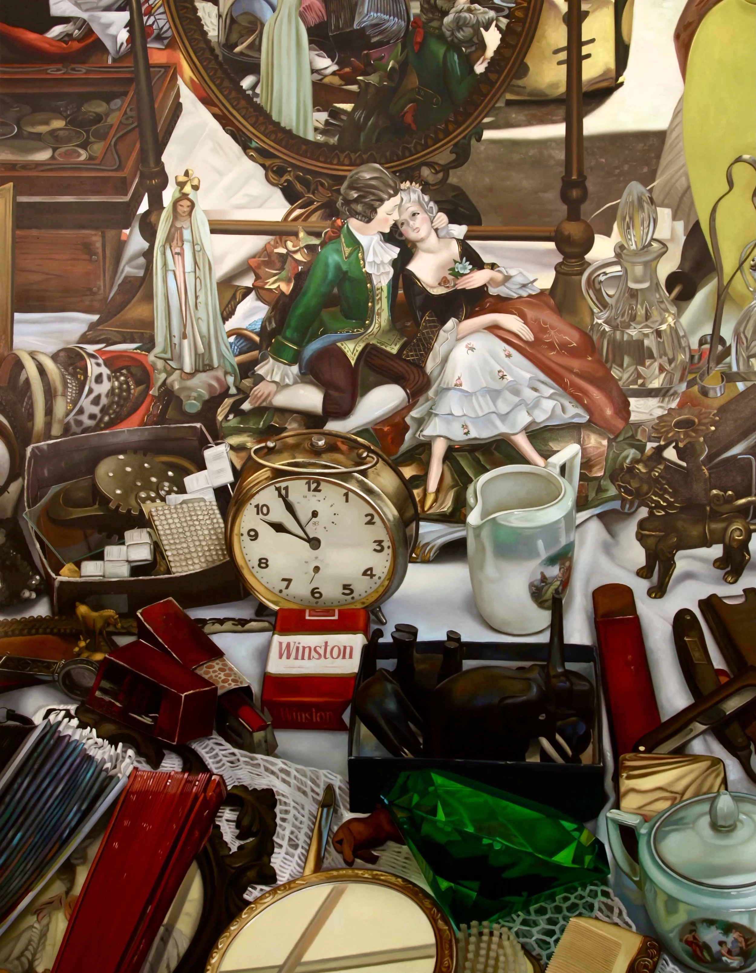 Opera Omnia
Oil on canvas 108 x 84 inches