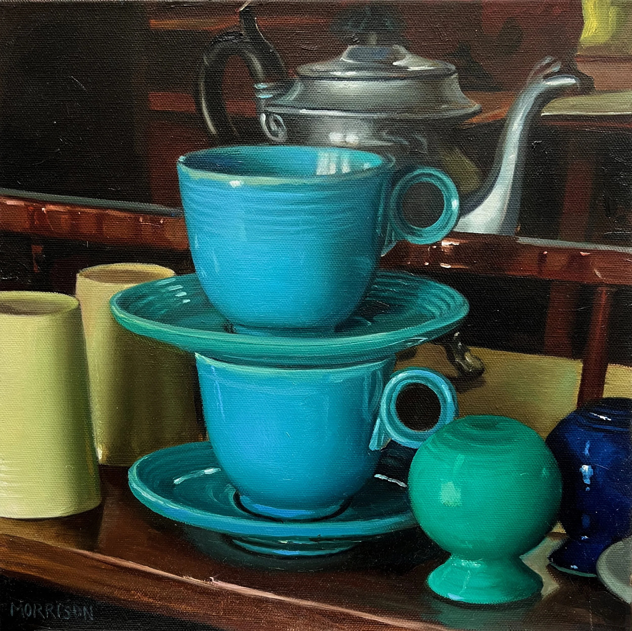 Fiesta
Oil on canvas 12 x 12 inches