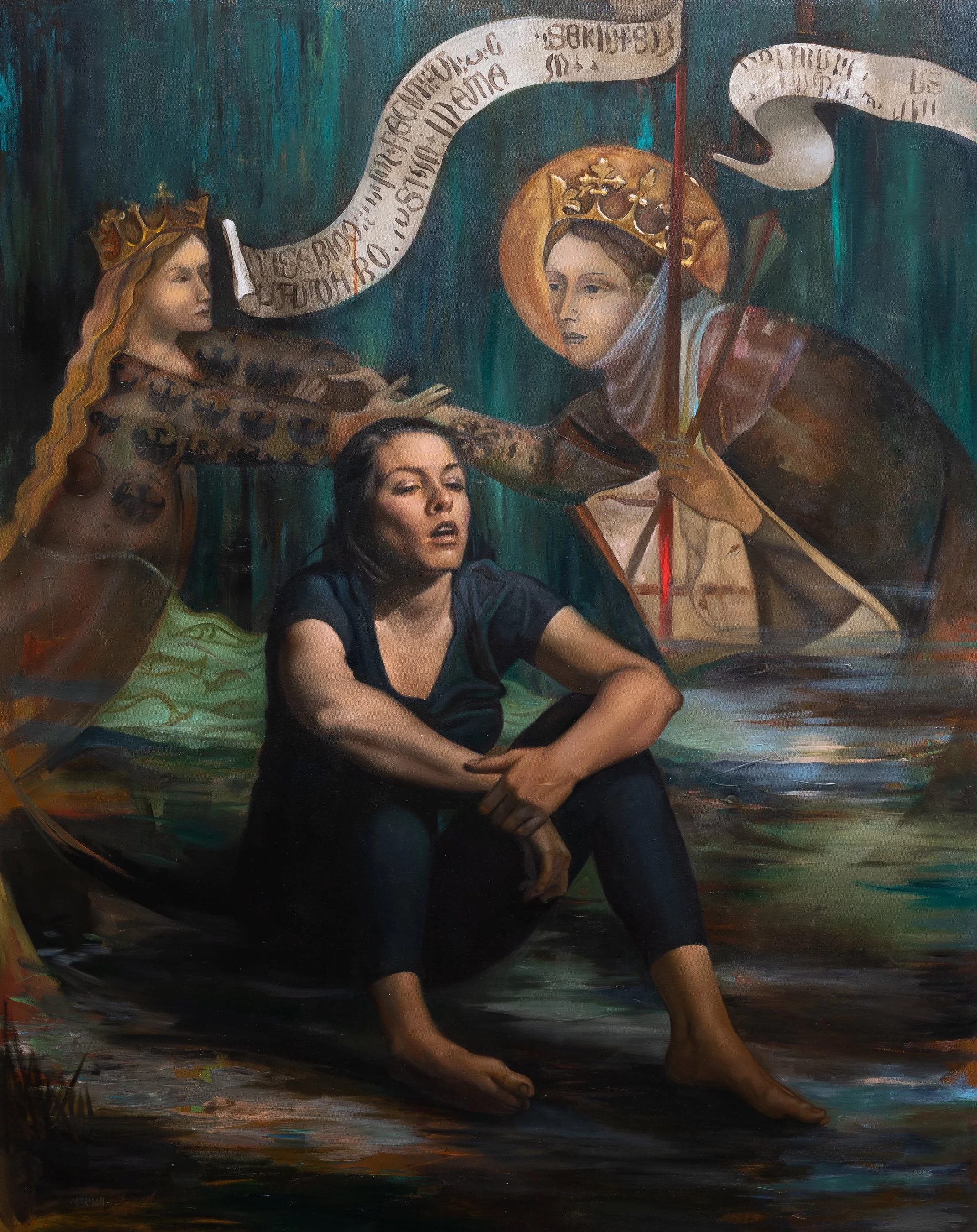 Lost Saints
Oil on Canvas 60 x 48 inches