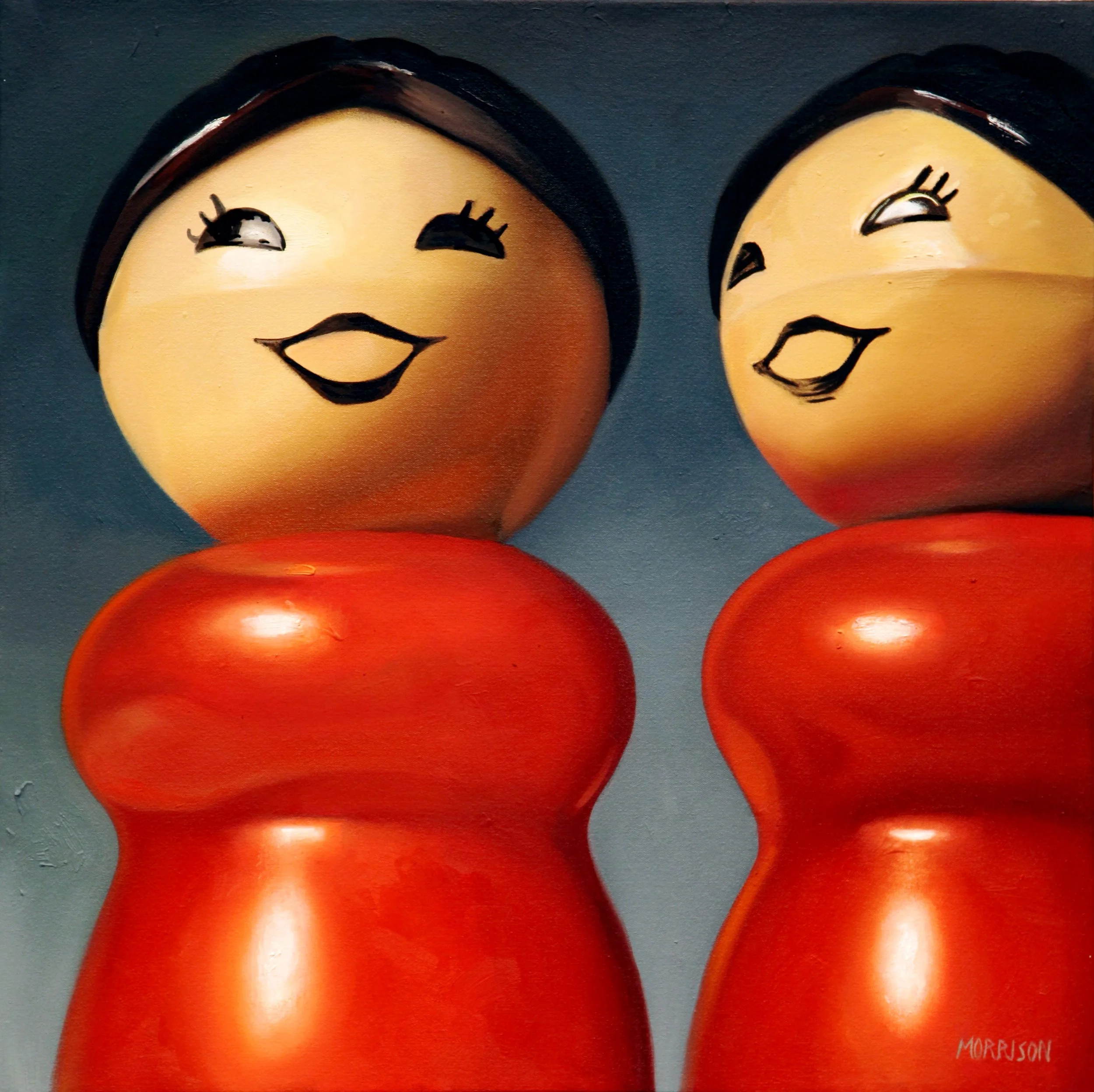 Twins
Oil on canvas 24 x 24 inches