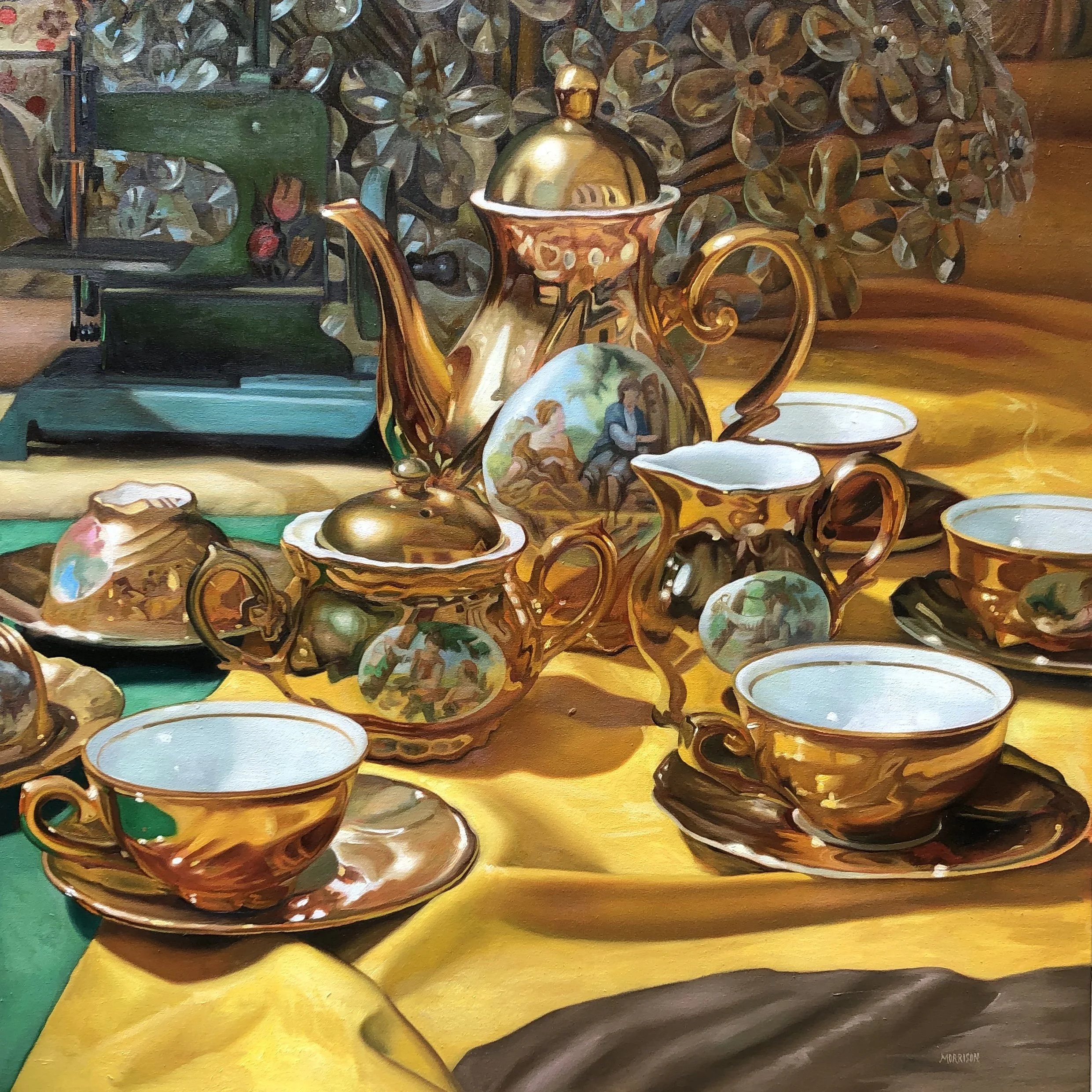 Butterscotch 
Oil on canvas 36 x 36 inches