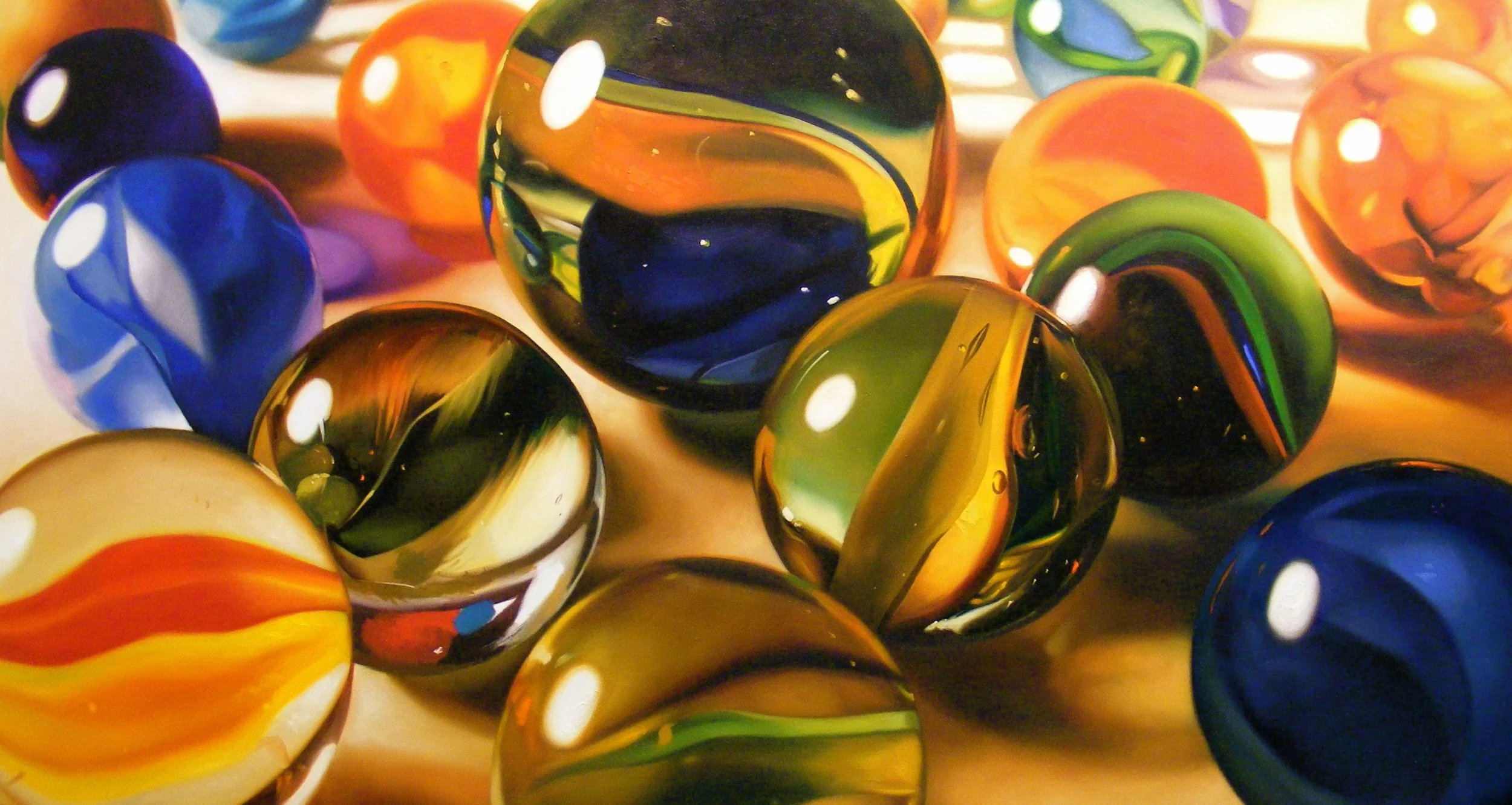 Cat's Eyes
Oil on canvas 48 x 90 inches