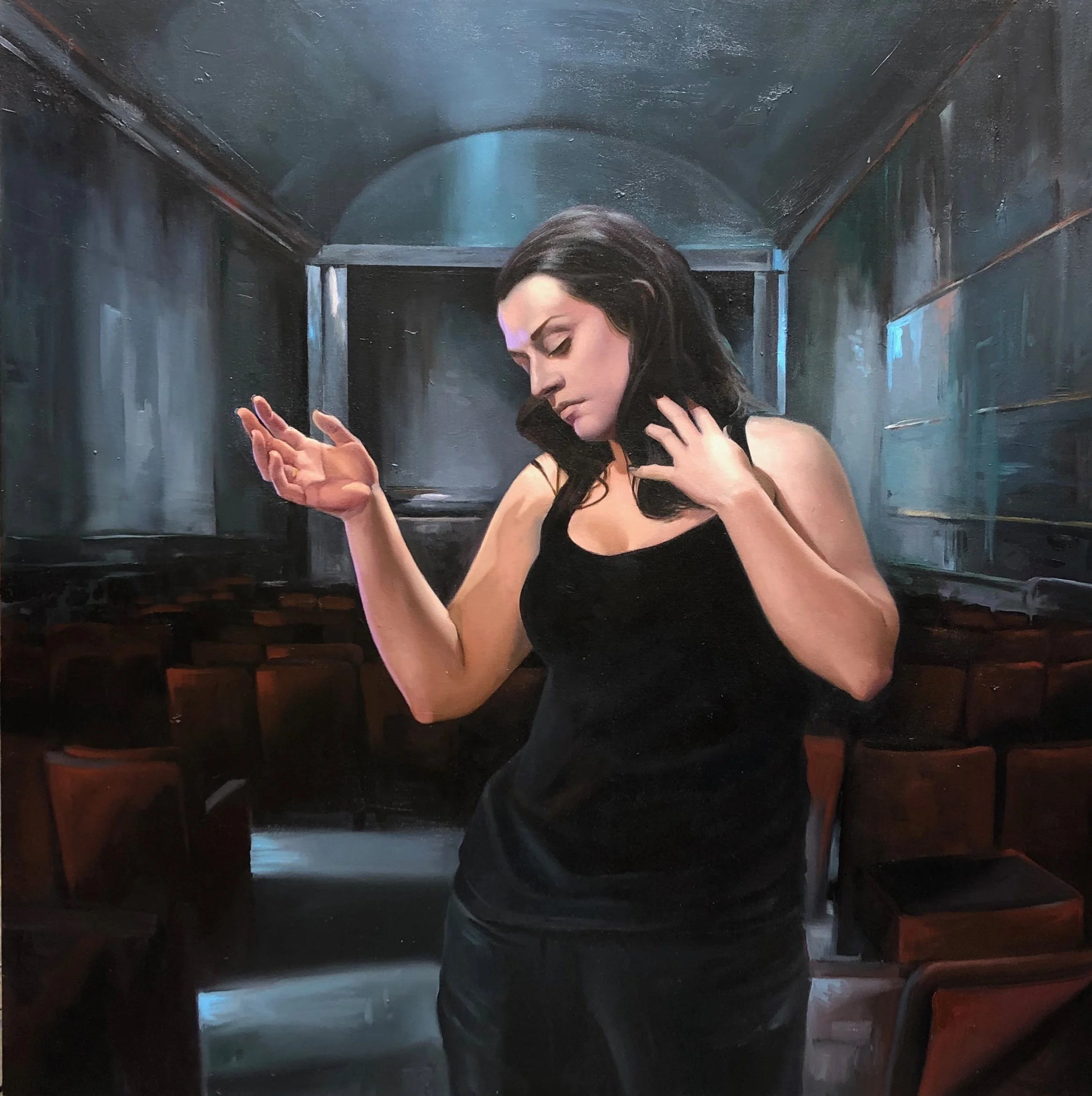 Doubt
Oil on Canvas 40 x 40 inches