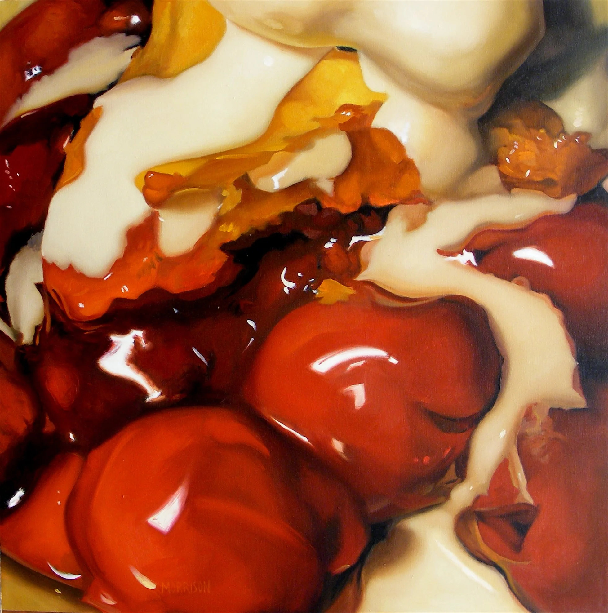 A la Mode
Oil on canvas 28 x 28 inches