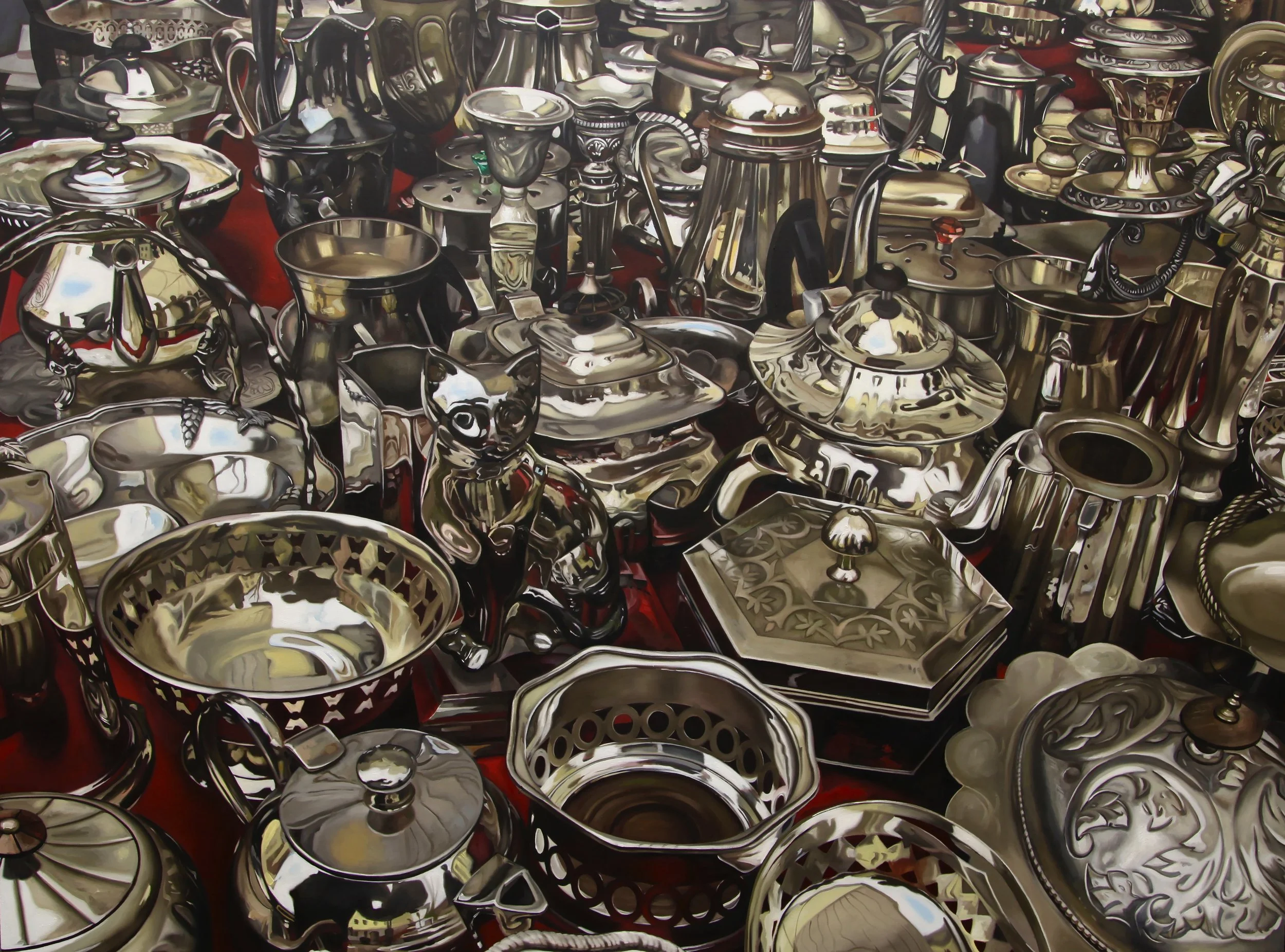 Atomic 47
Oil on canvas 72 x 96 inches