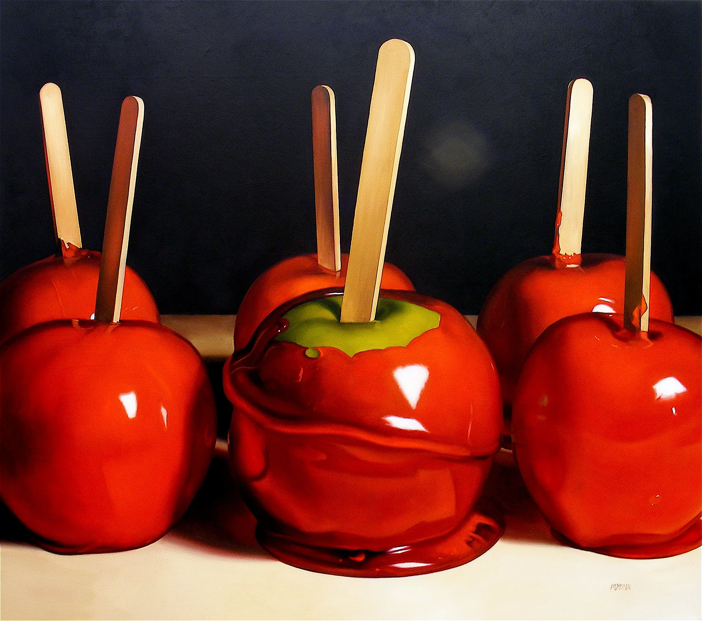 Candied Apples
Oil on canvas 64 x 72 inches