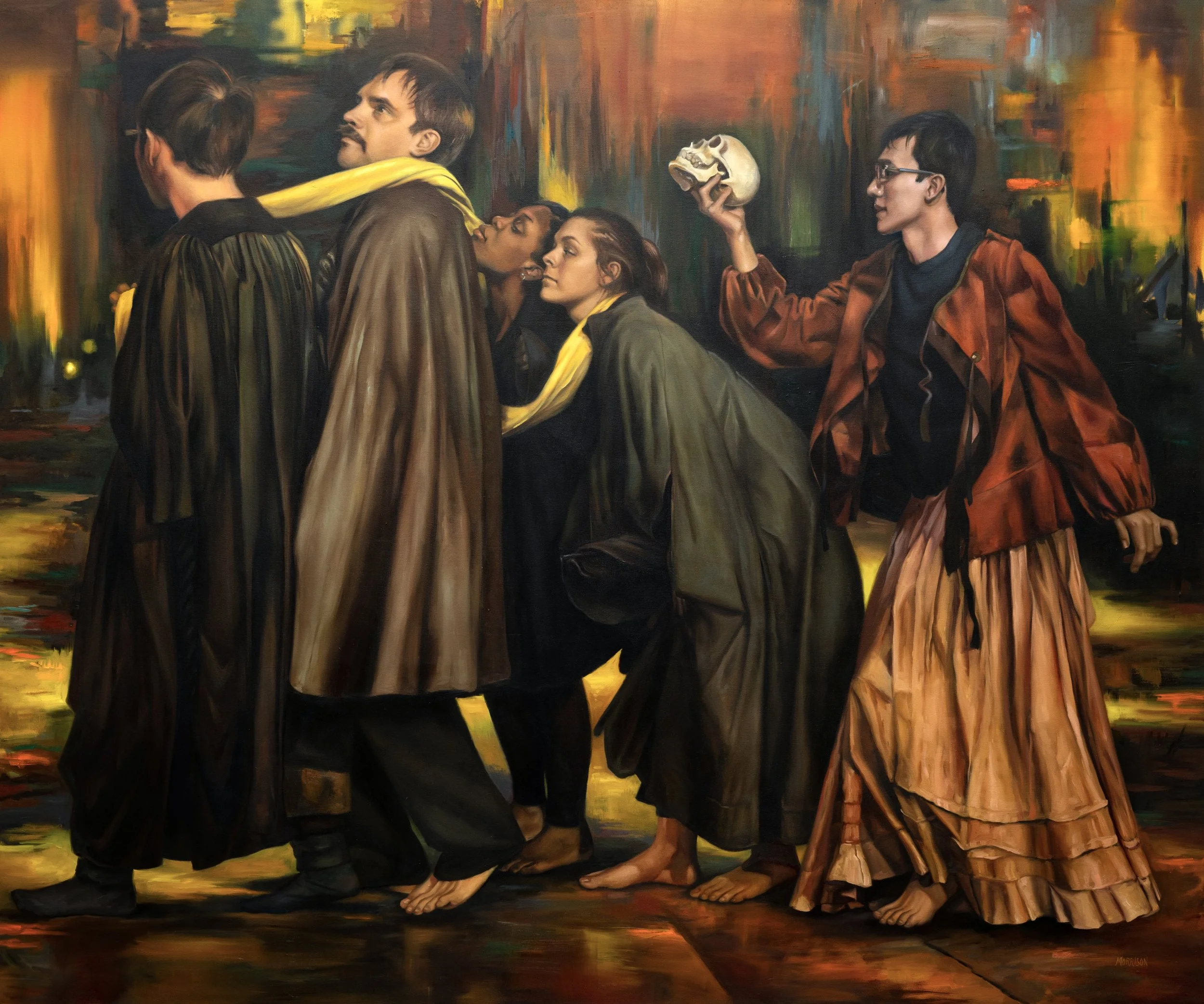 Processional
Oil on Canvas 60 x 72 inches