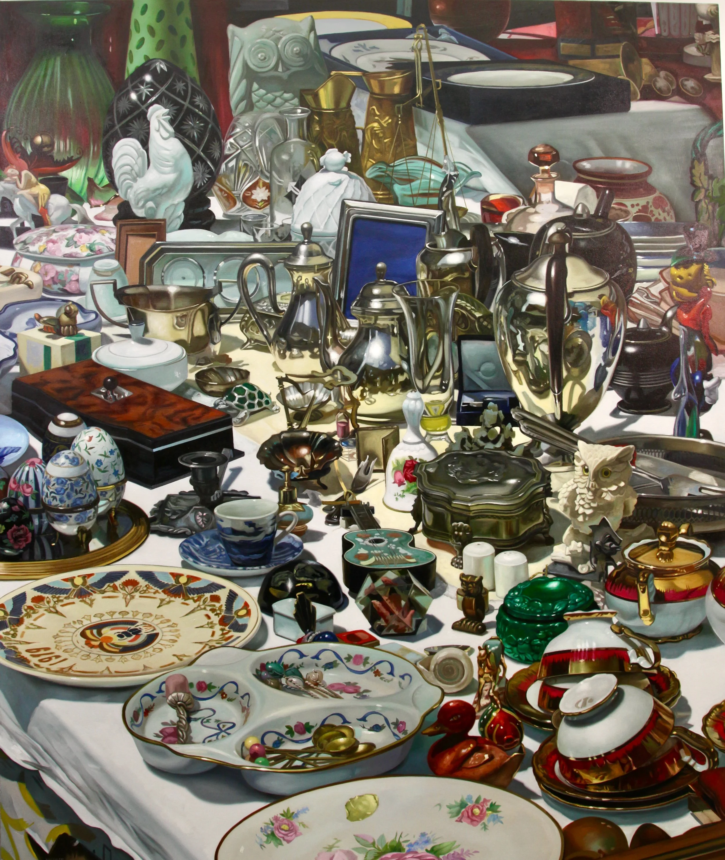 Menagerie
Oil on canvas 72 x 60