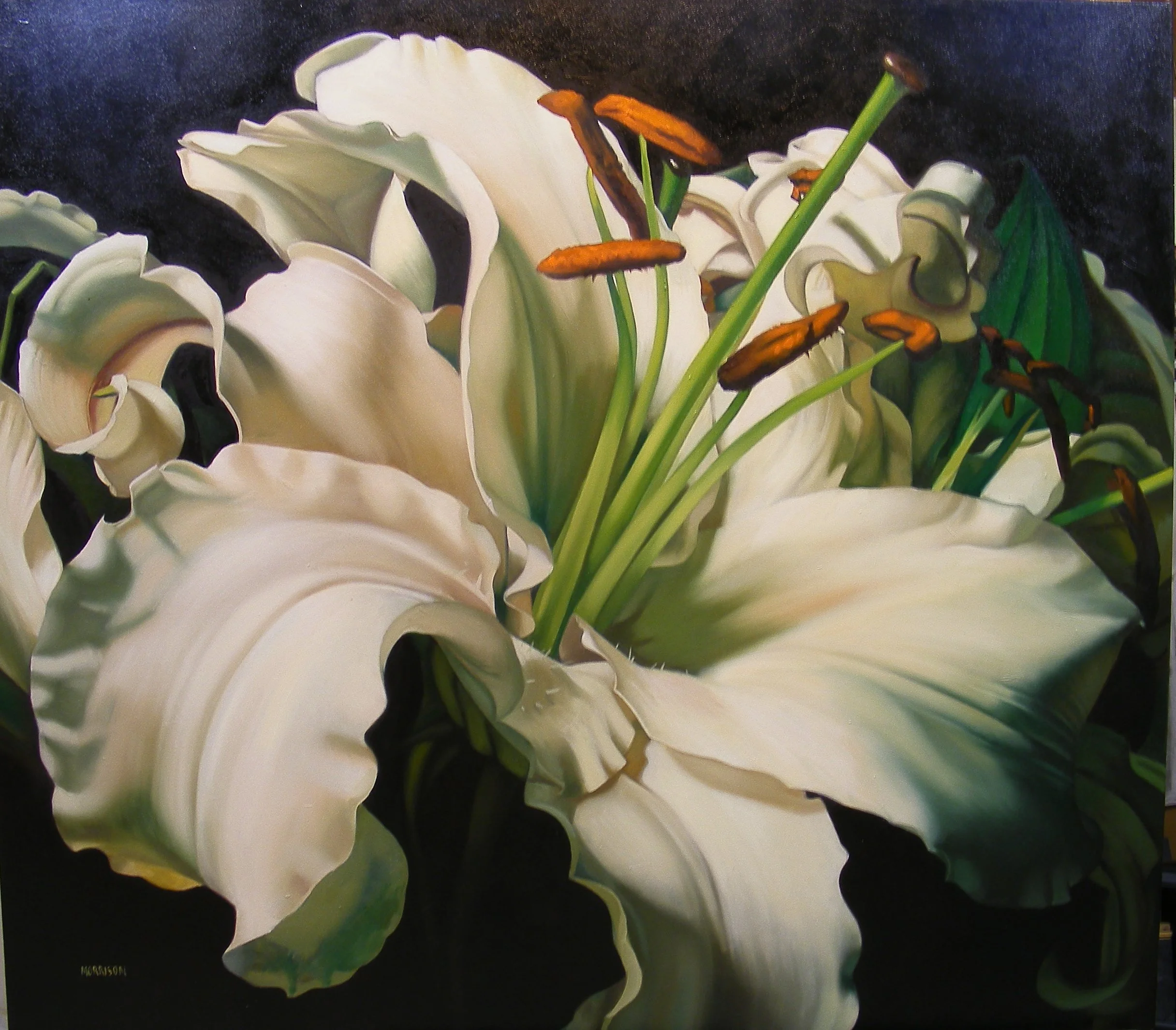 Lily
Oil on canvas 48 x 54 inches
