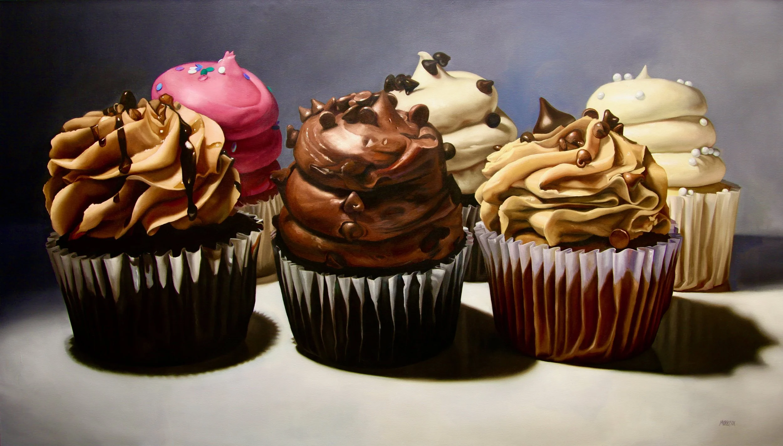 Half Dozen
Oil on Canvas 48 x 84 inches