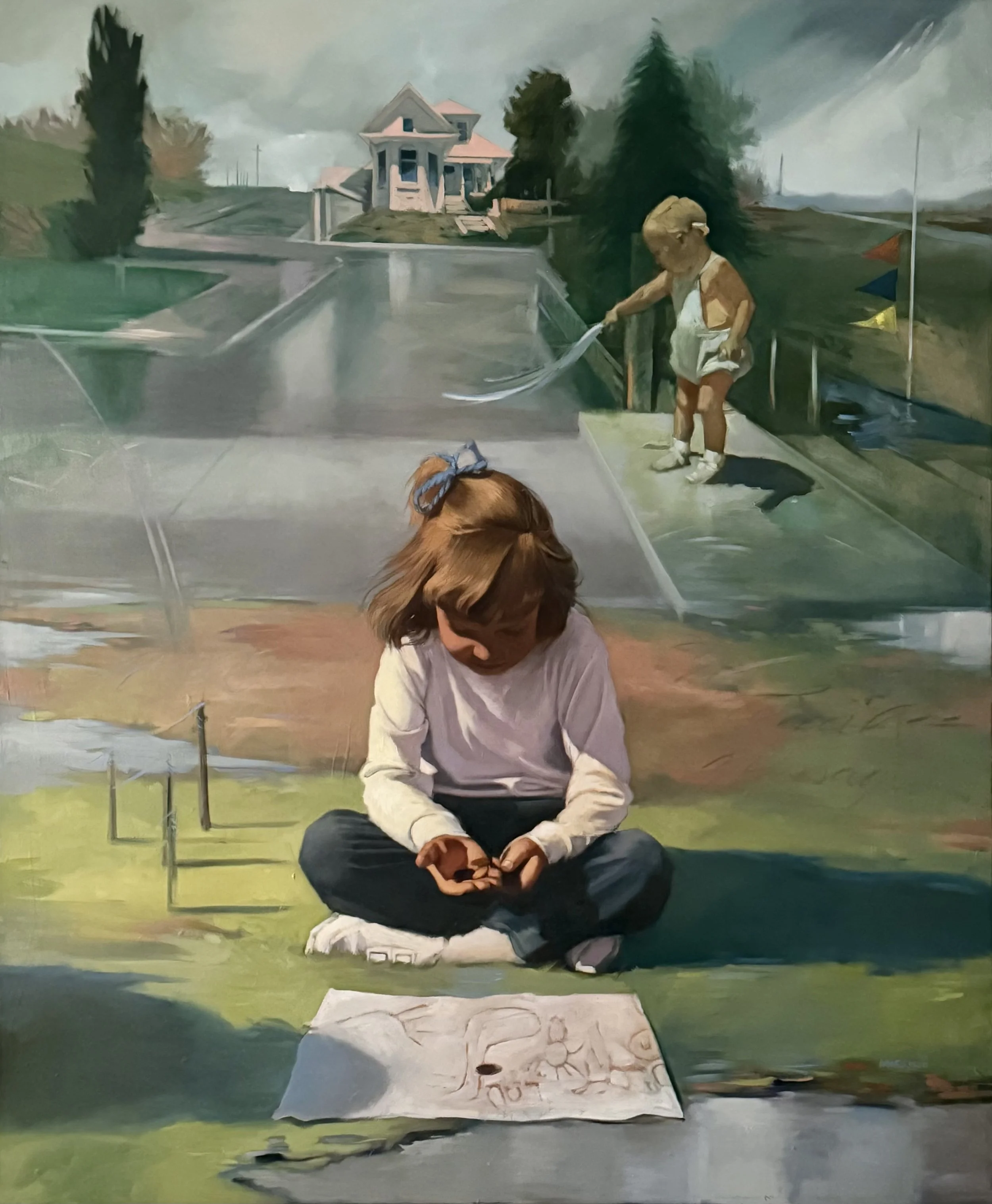 "Order of Things"
Oil on canvas (60 x 48 in)