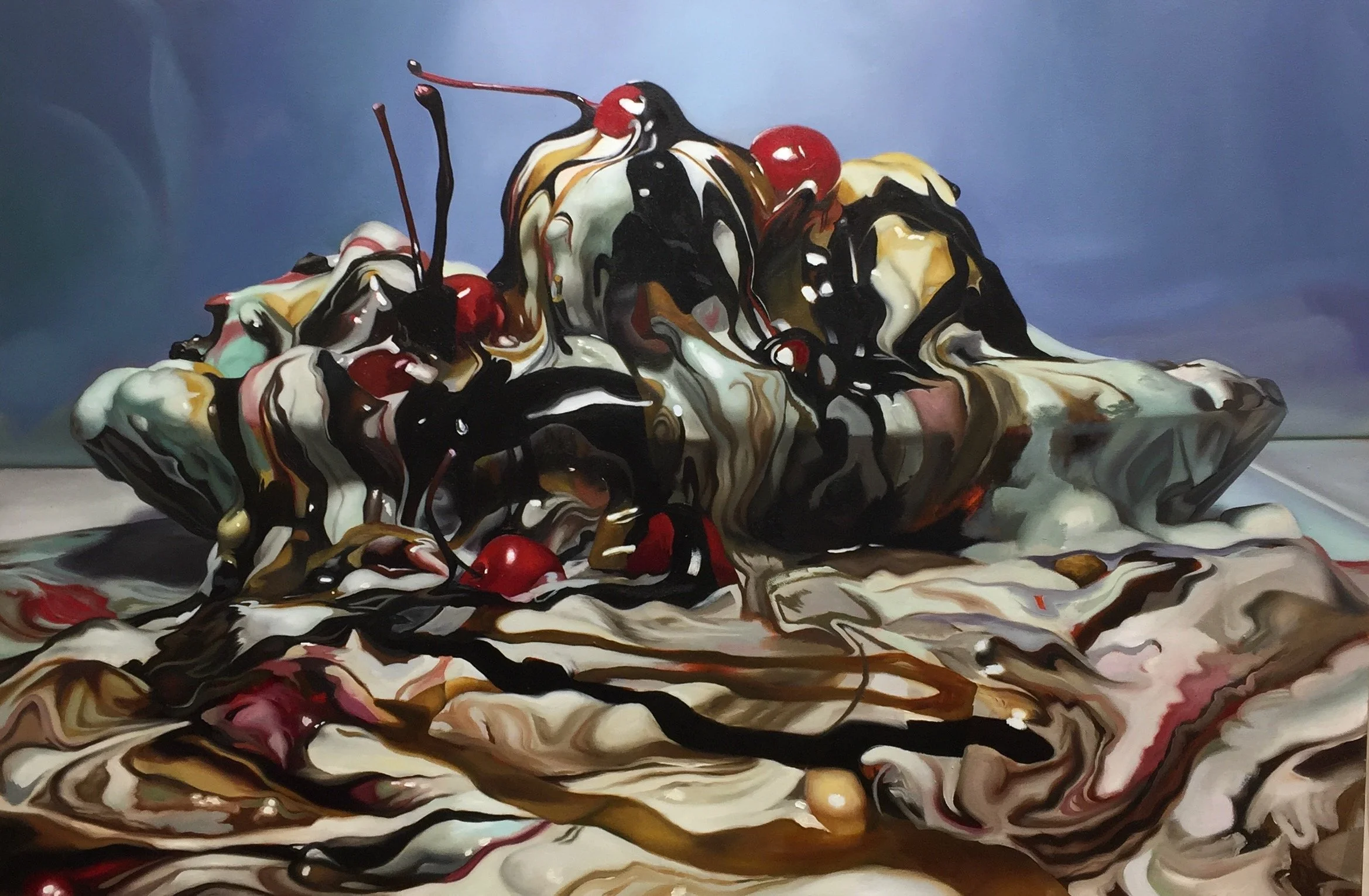 Full Steam Ahead
Oil on Canvas 40 x 60 inches