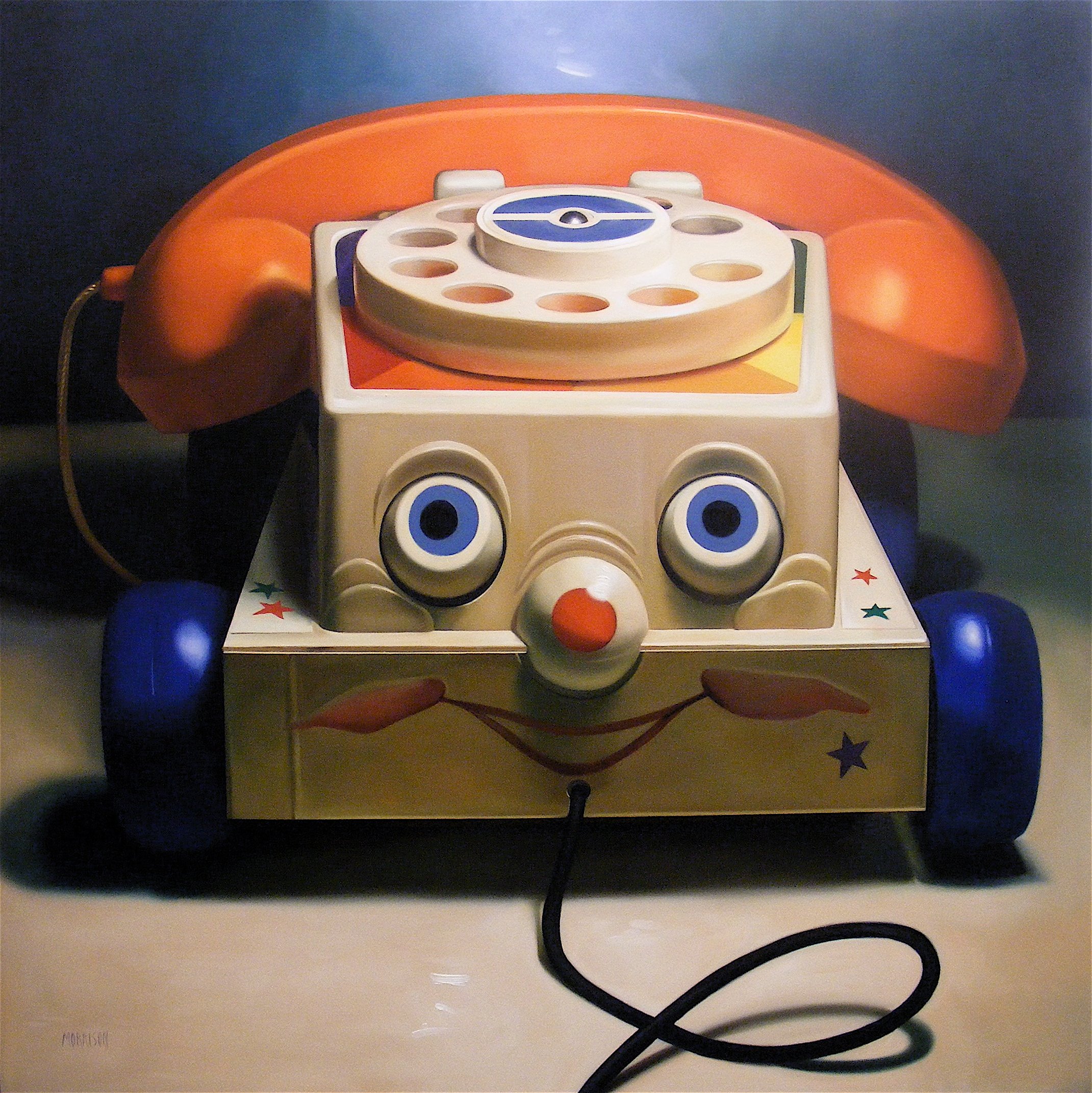 Menace
Oil on canvas 60 x 60 inches