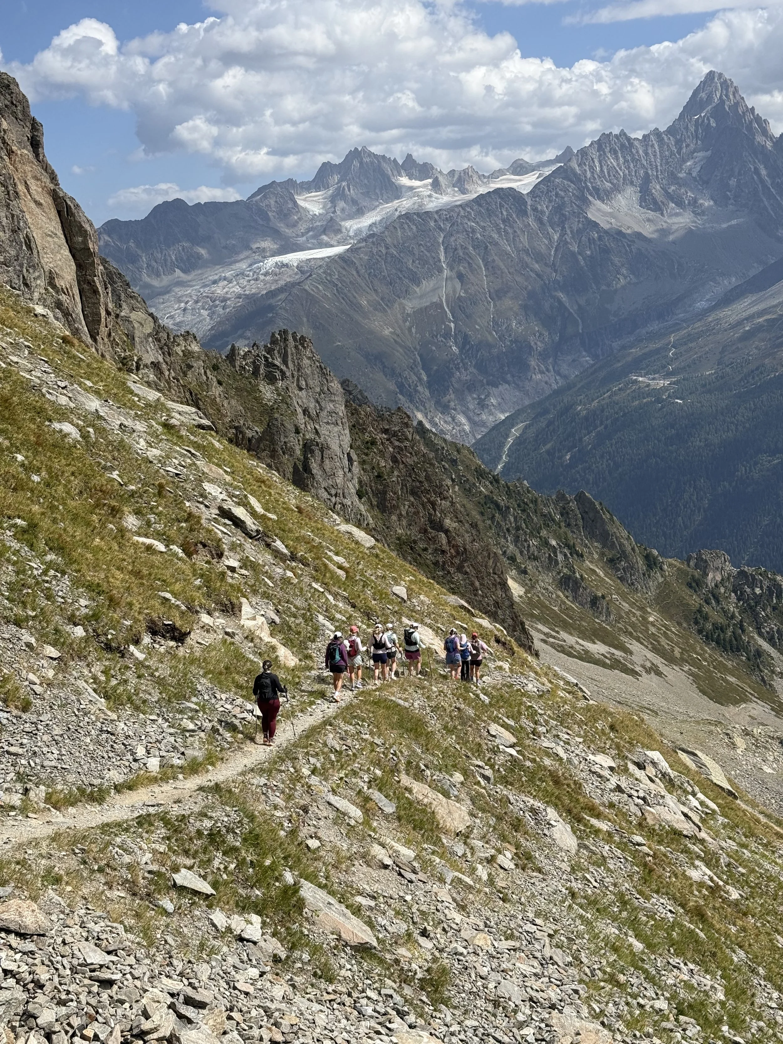 Chamonix Advanced Hiking Sept 12-18, 2027 (Sunday-Saturday)