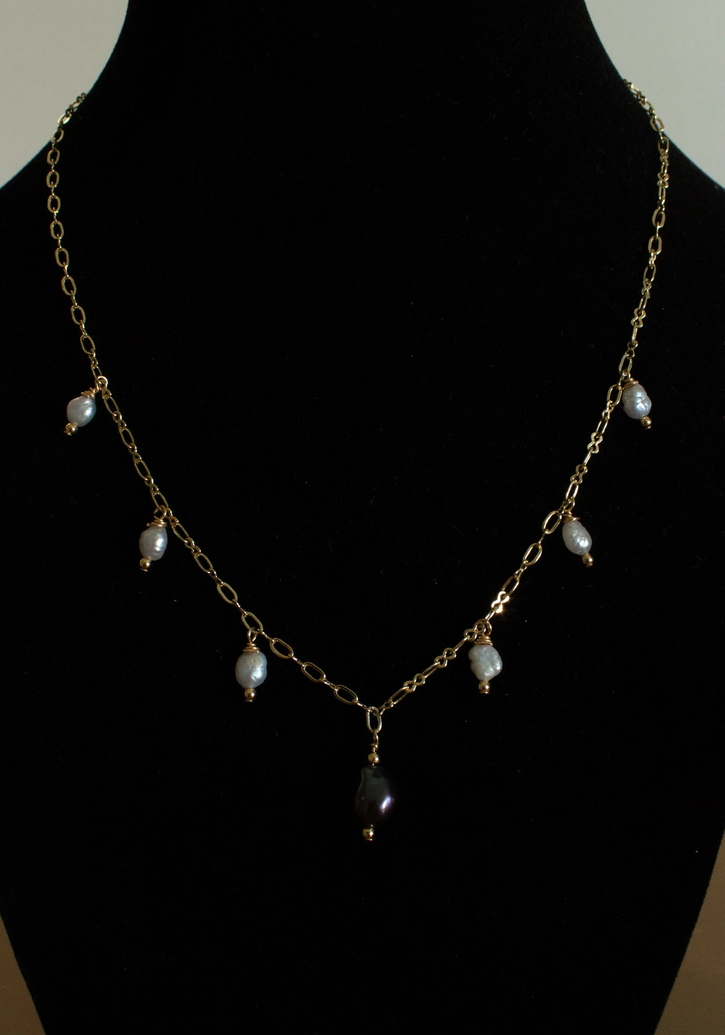 Teardrop Tahitian Pearl Necklace