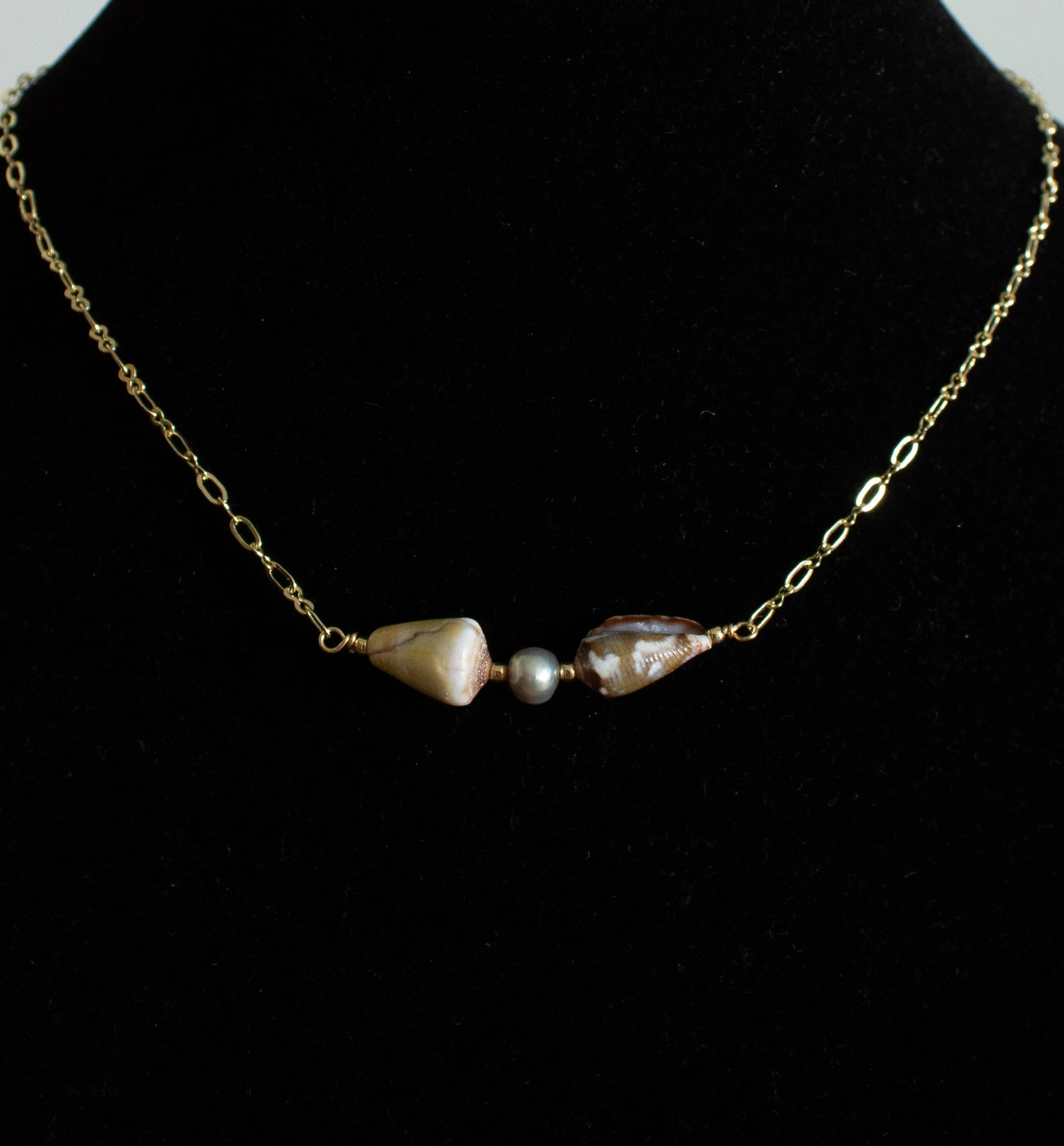 Double Shell Necklace