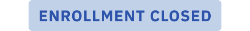 Text on a blue banner that says 'Enrollment Closed'