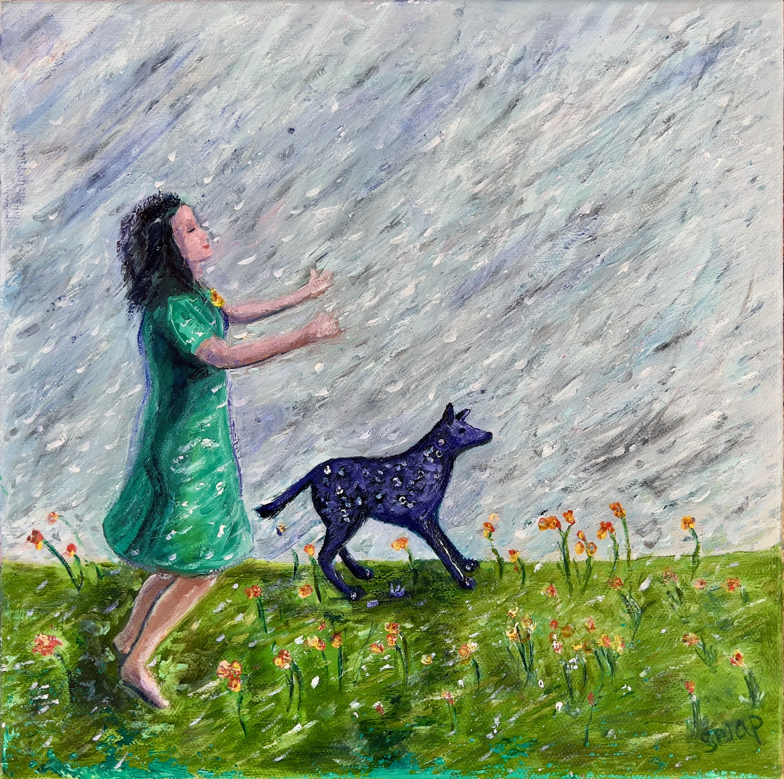 Leaning into The Rain