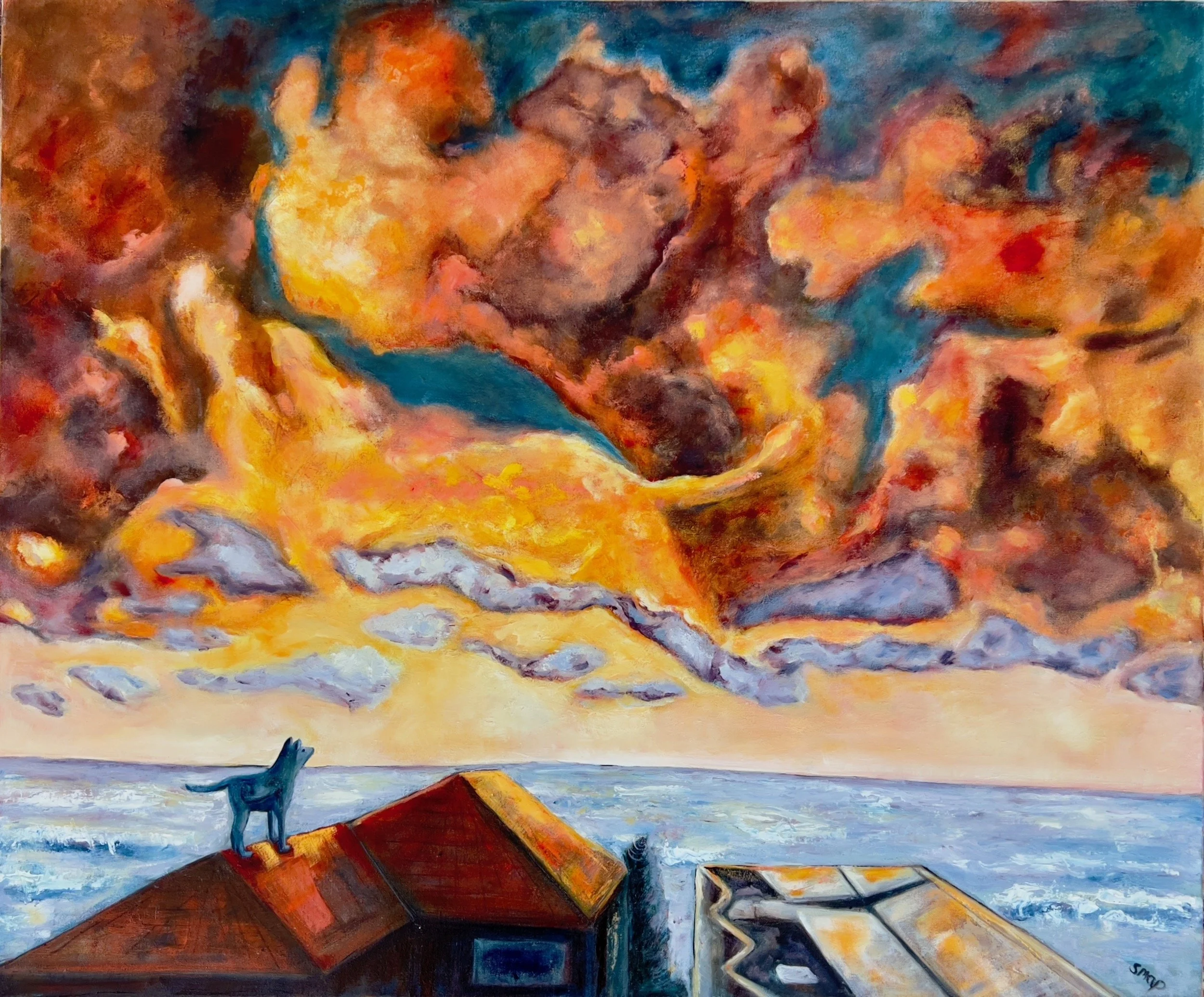 Blue Dog Dreams, Pareidolia