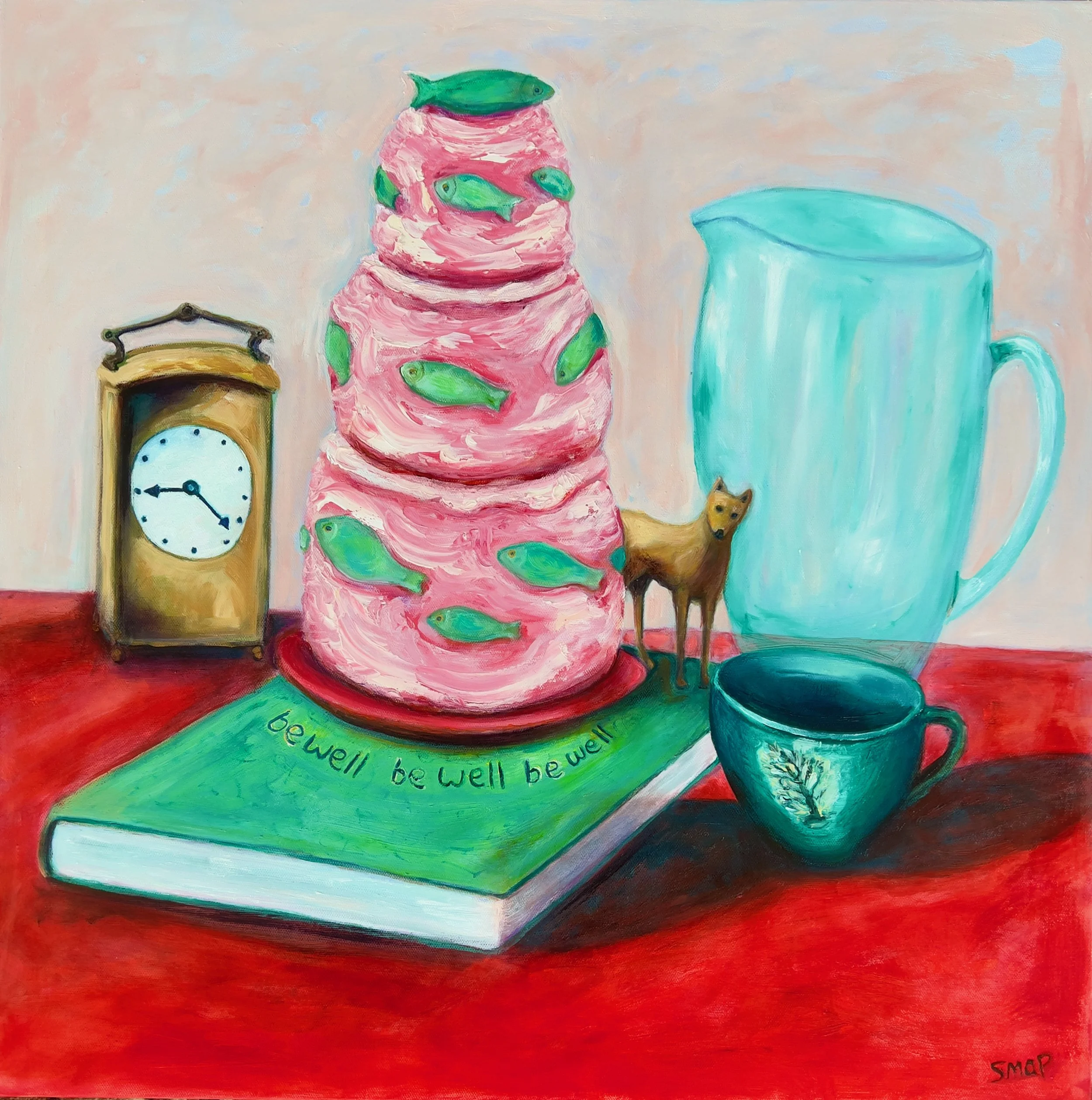 In The Pink, Whimsical Still Life