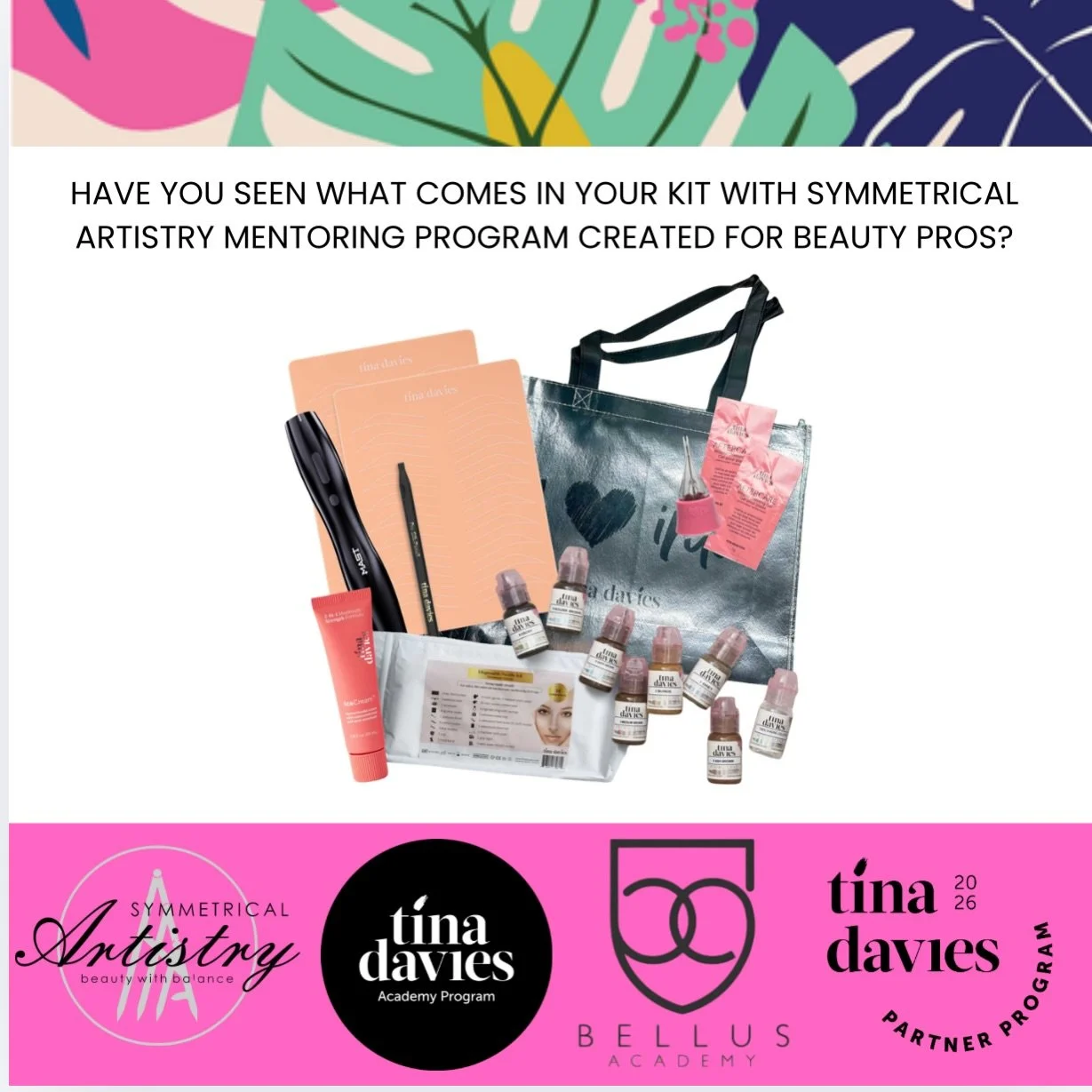 New partnerships and collaborations in education are key! Look what comes in your kit plus 3 days of mentoring! First course created for beauty schools and beauty pros. Launching May 16-18 at @bellusacademy in San Diego. Who&rsquo;s coming? Few spots