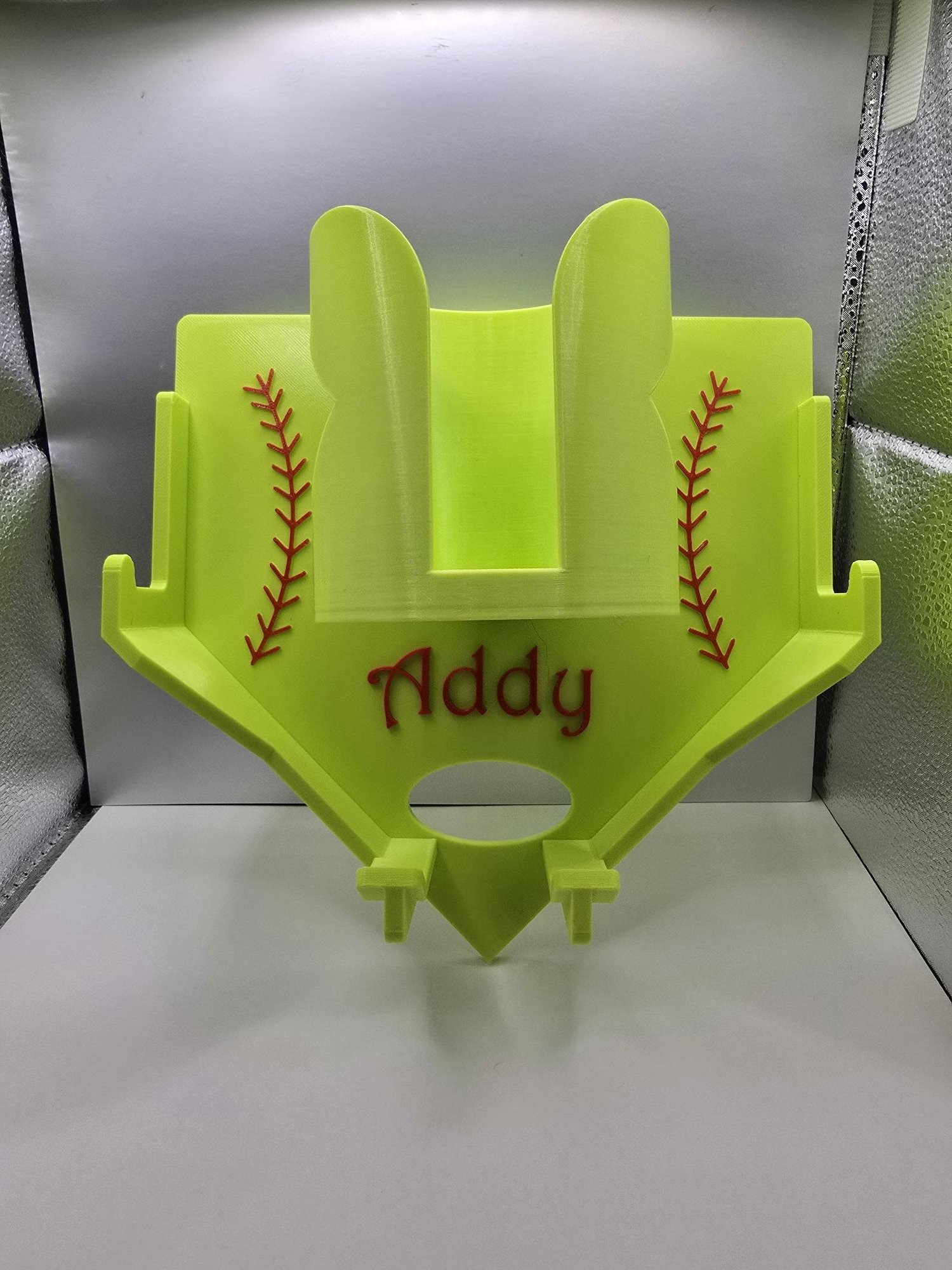 Baseball Bat + Gear Fence Holder