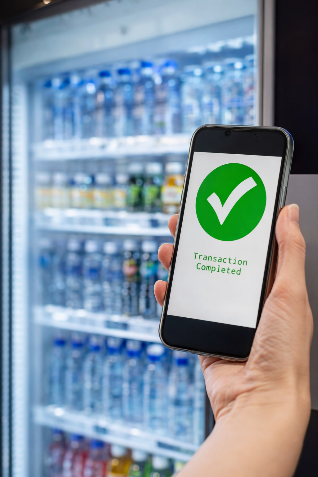 Mobile transaction confirmation for workplace vending