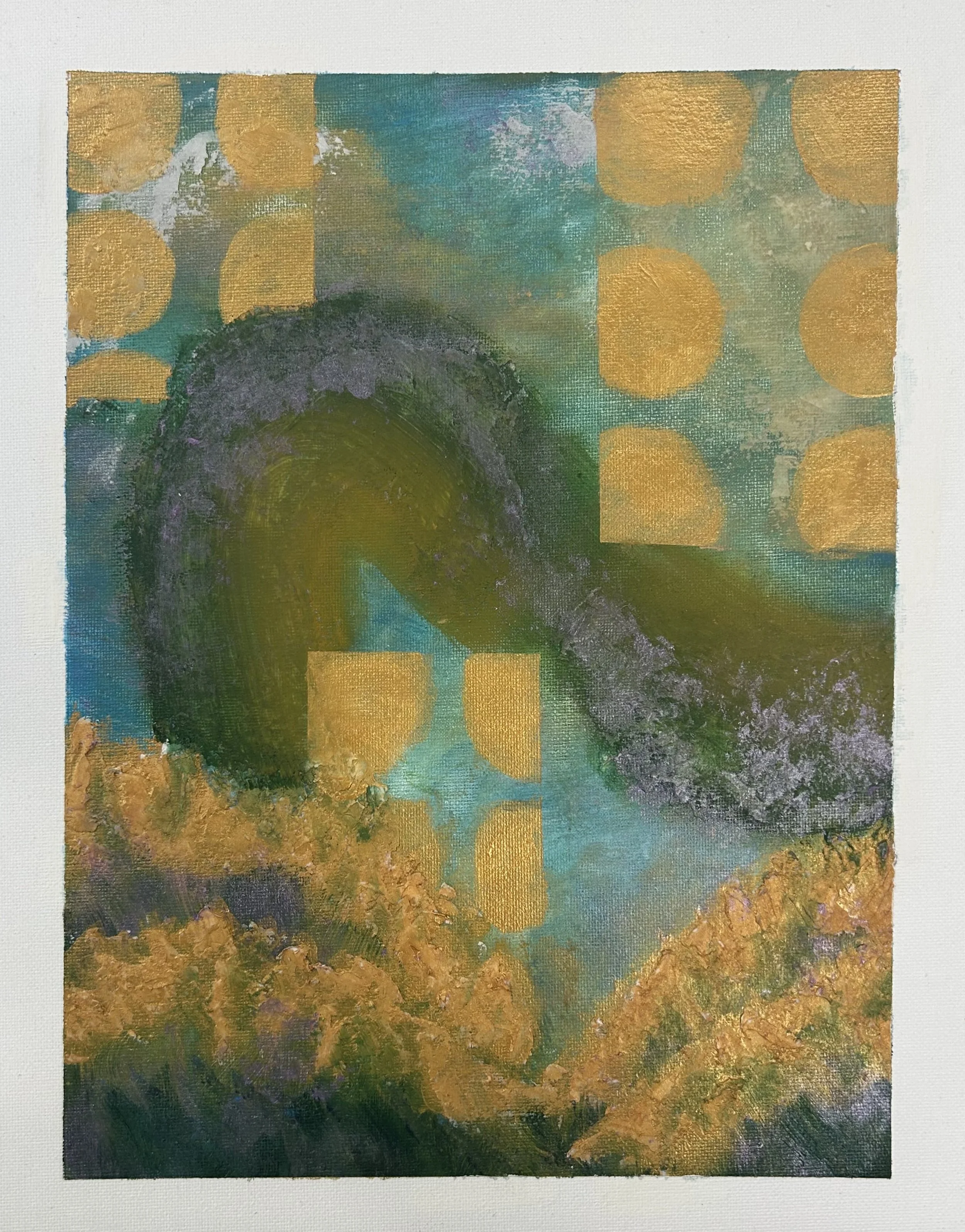 "Green Meadows" 
Acrylic 