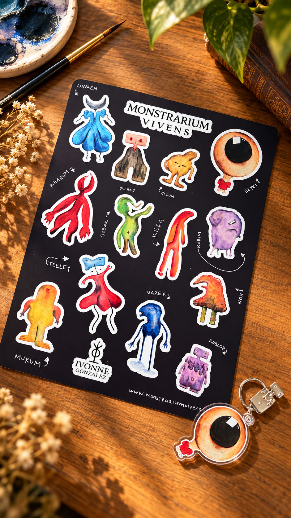 INHABITANTS & IGNOTOS STICKERS
