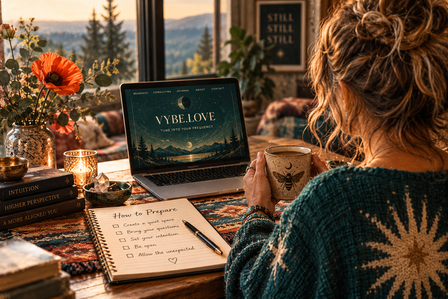 Tuning Your Signal: How to prepare for your reading with Kelli Joel at VYBE.LOVE