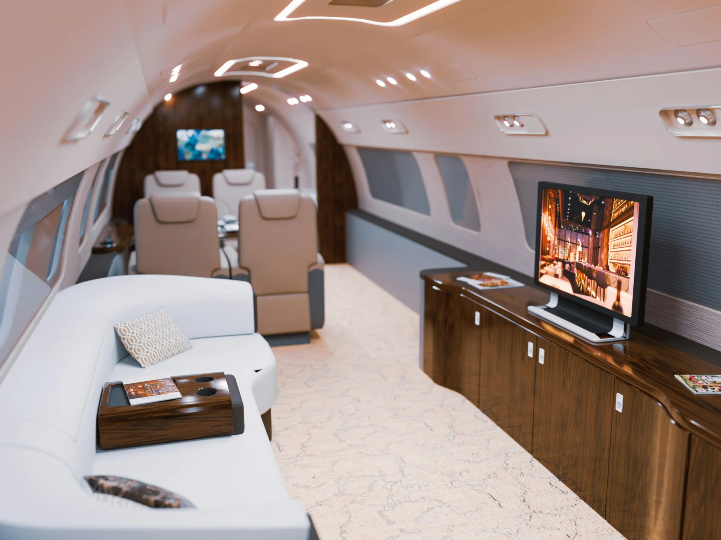 aircraft interior detailing teterboro, NJ, FRG, N07