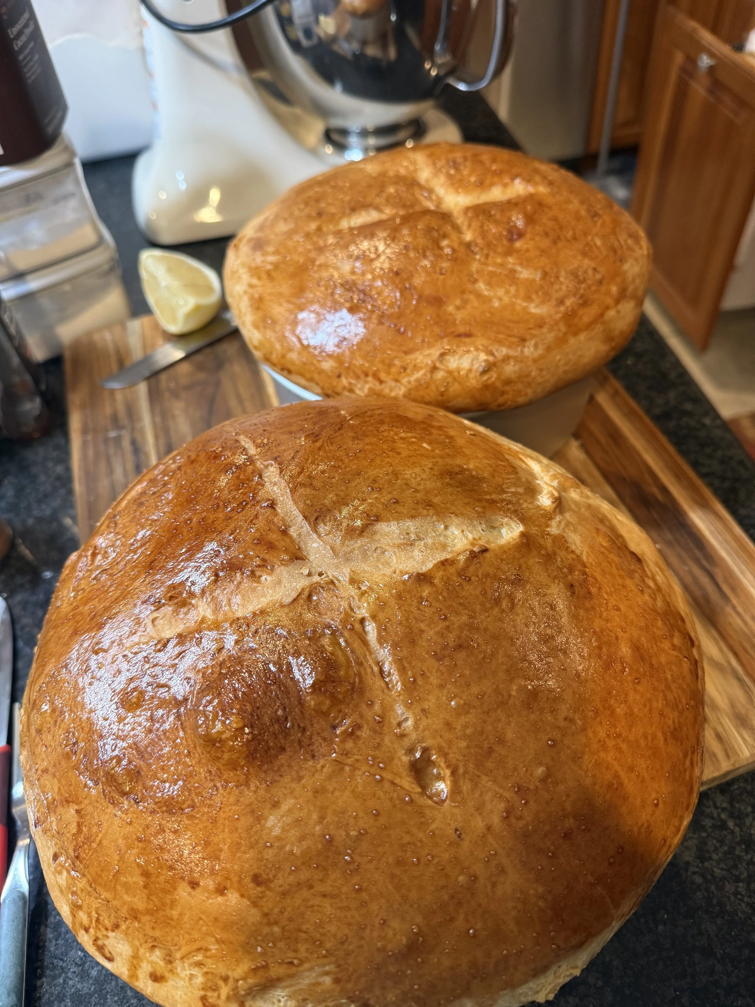 Portuguese Sweet Bread - Large Loaf