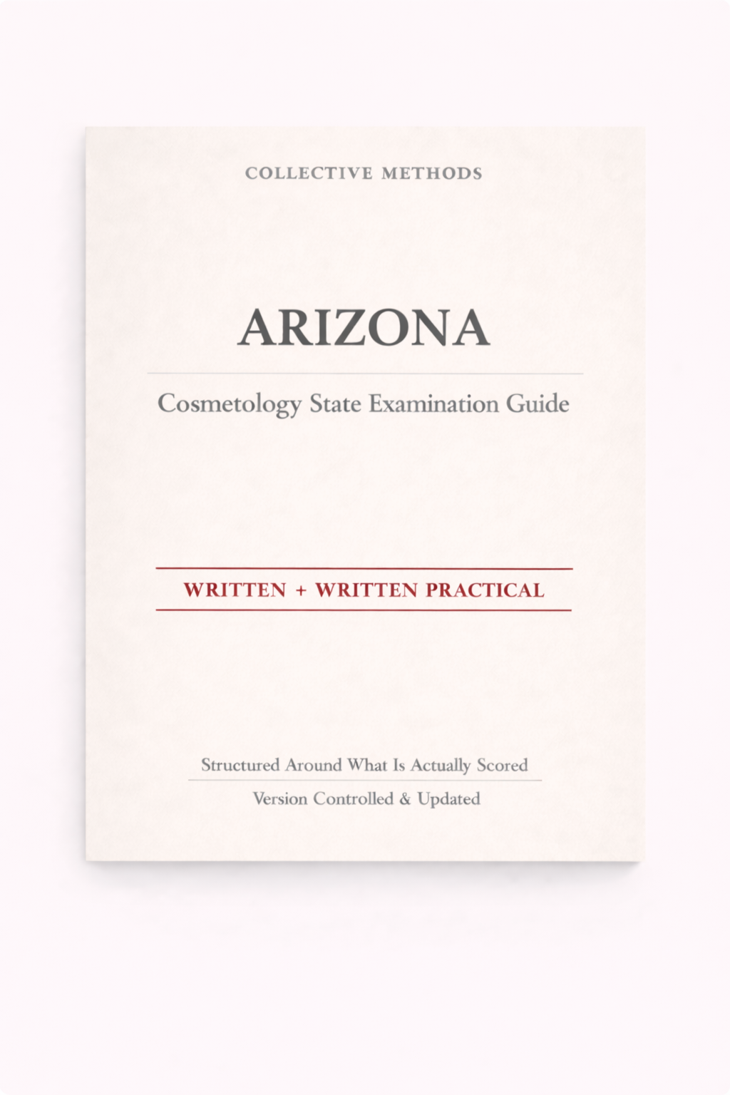 Arizona Cosmetology State Examination Guide – Written & Practical