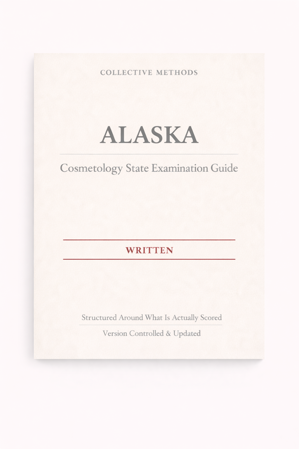 Alaska Hairdresser State Examination Guide – Written