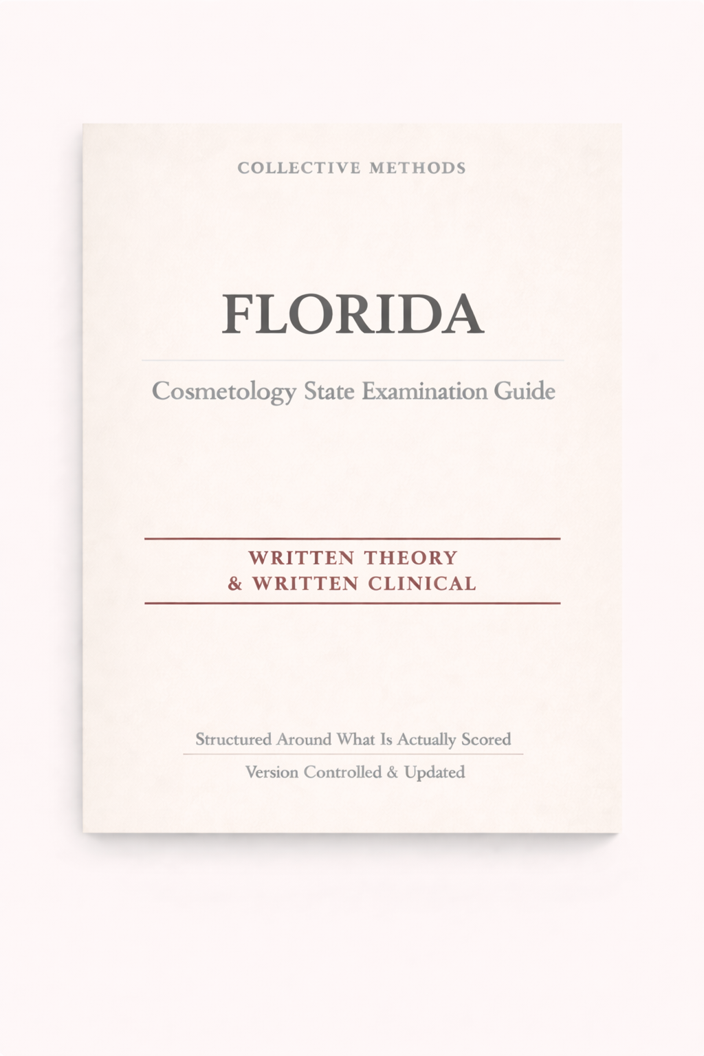 Florida Cosmetology State Examination Guide – Written Theory & Written Clinical