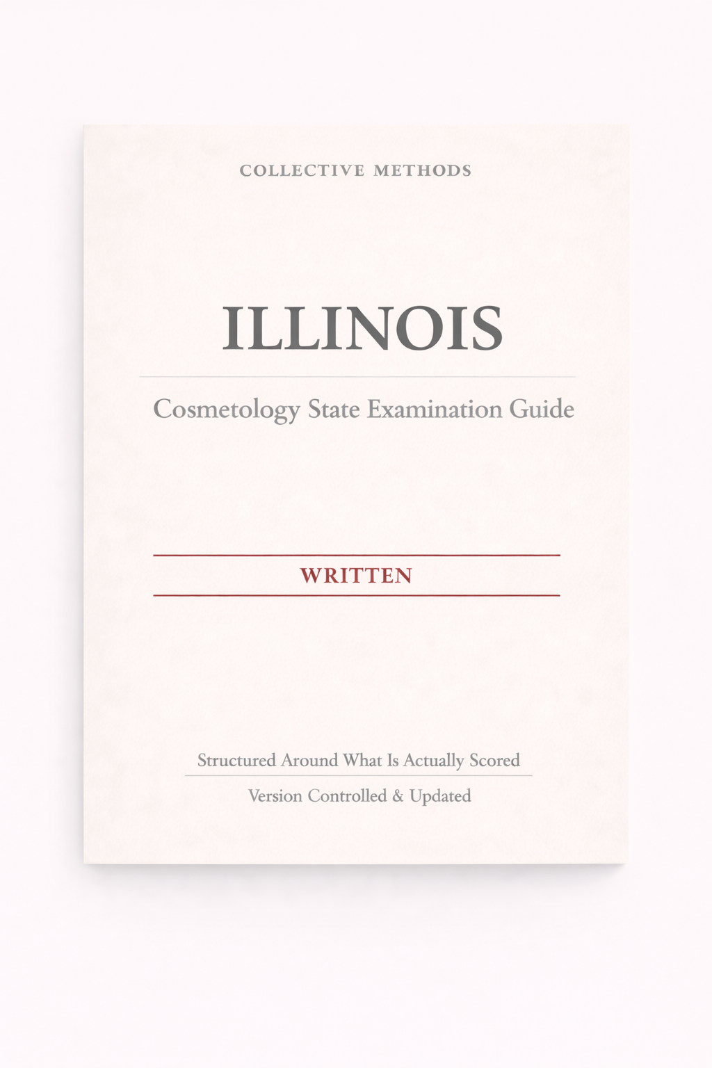 Illinois Cosmetology State Examination Guide – Written
