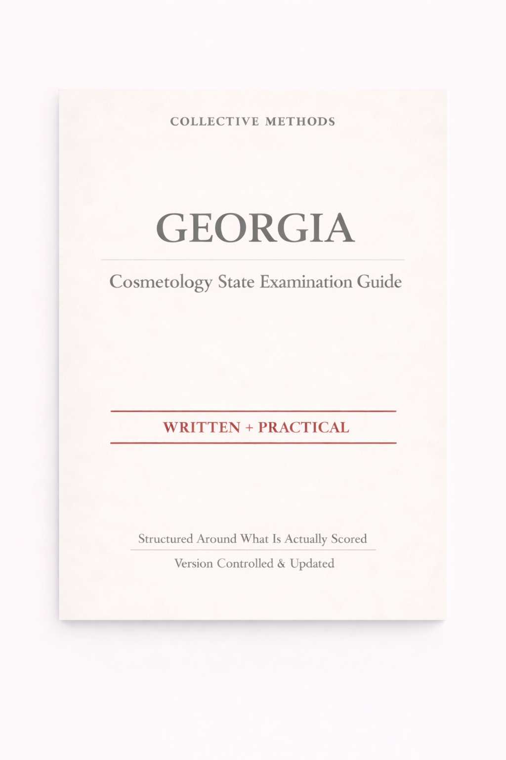 Georgia Cosmetology State Examination Guide – Written & Practical