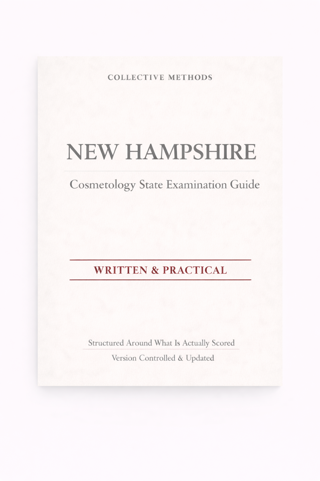 New Hampshire Cosmetology State Examination Guide – Written & Practical
