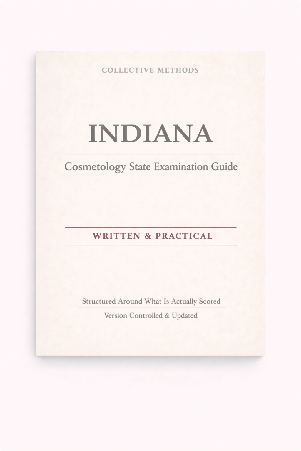 Indiana Cosmetology State Examination Guide – Written & Practical