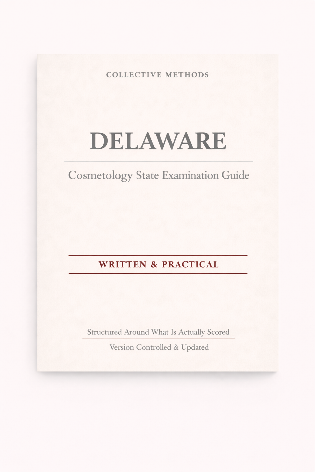 Delaware Cosmetology State Examination Guide – Written & Practical