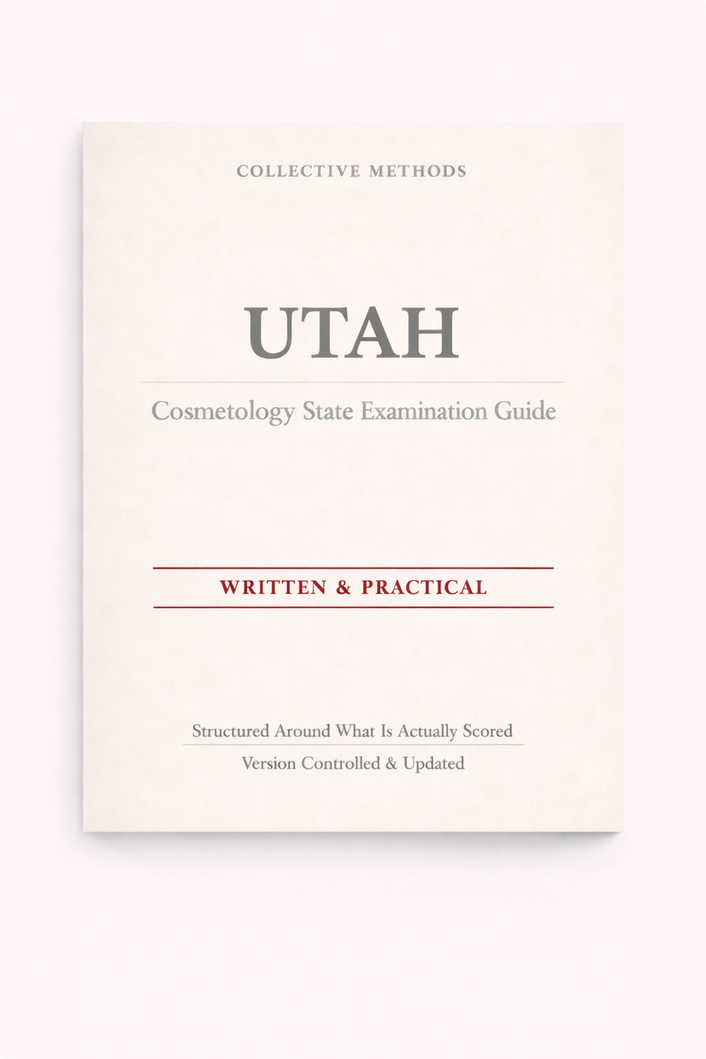Utah Cosmetology State Examination Guide – Written & Practical