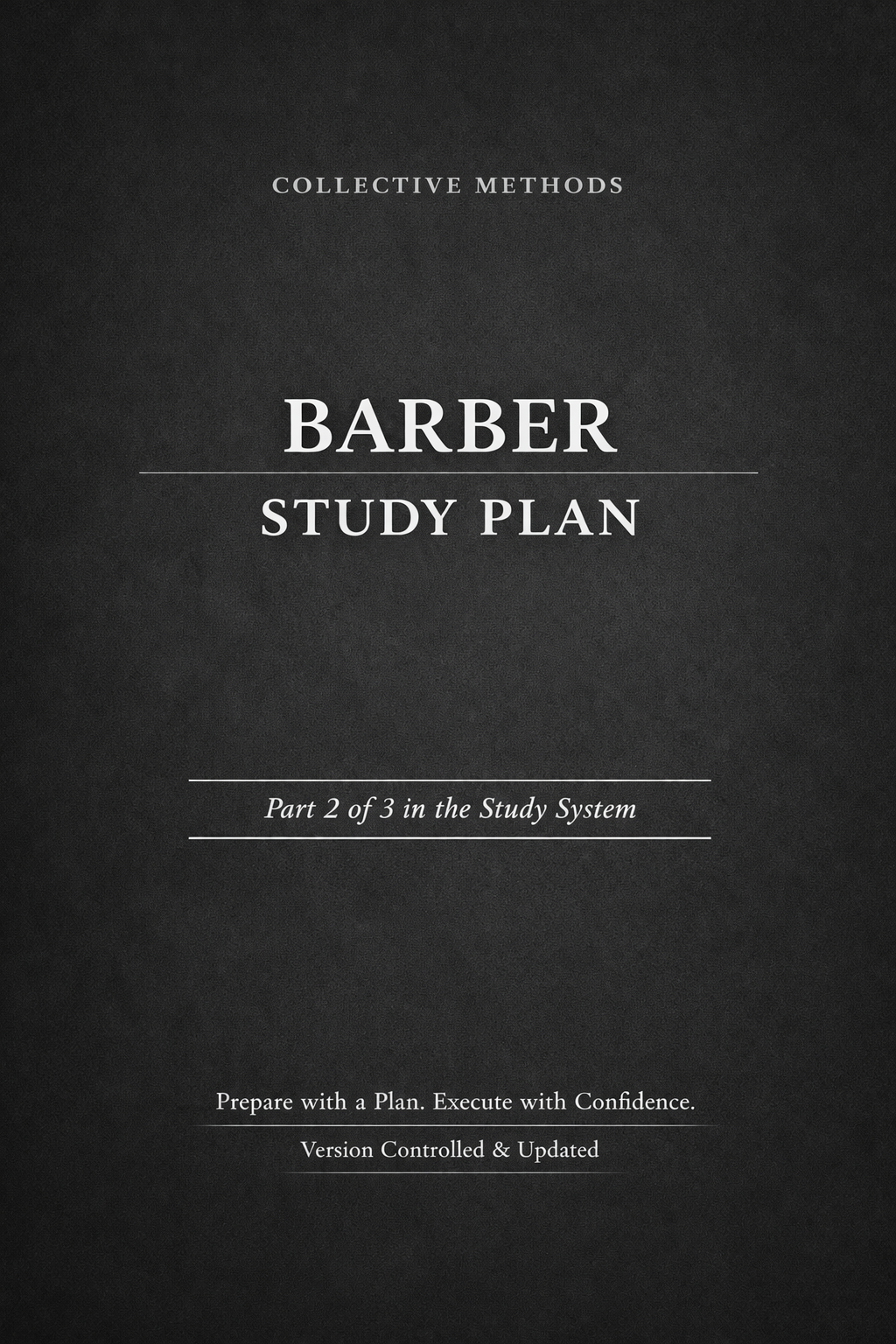 Barber-Study-Plan