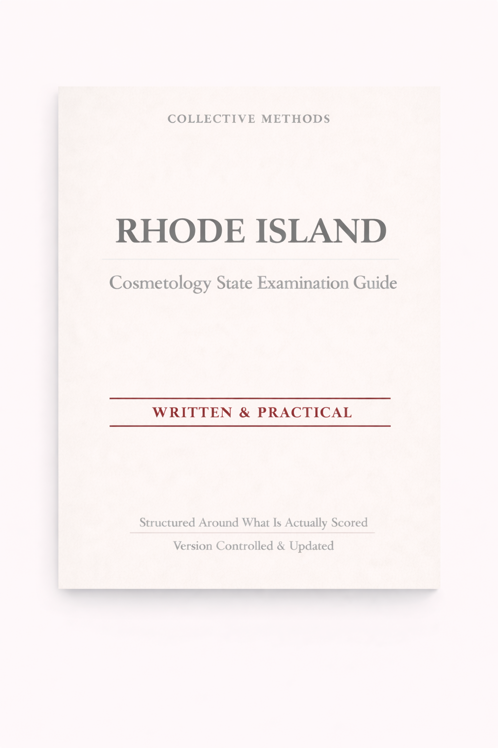 Rhode Island Cosmetology State Exam Guide – Written & Practical