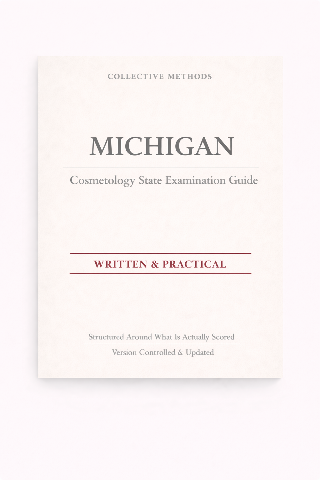 Michigan Cosmetology State Examination Guide – Written & Practical