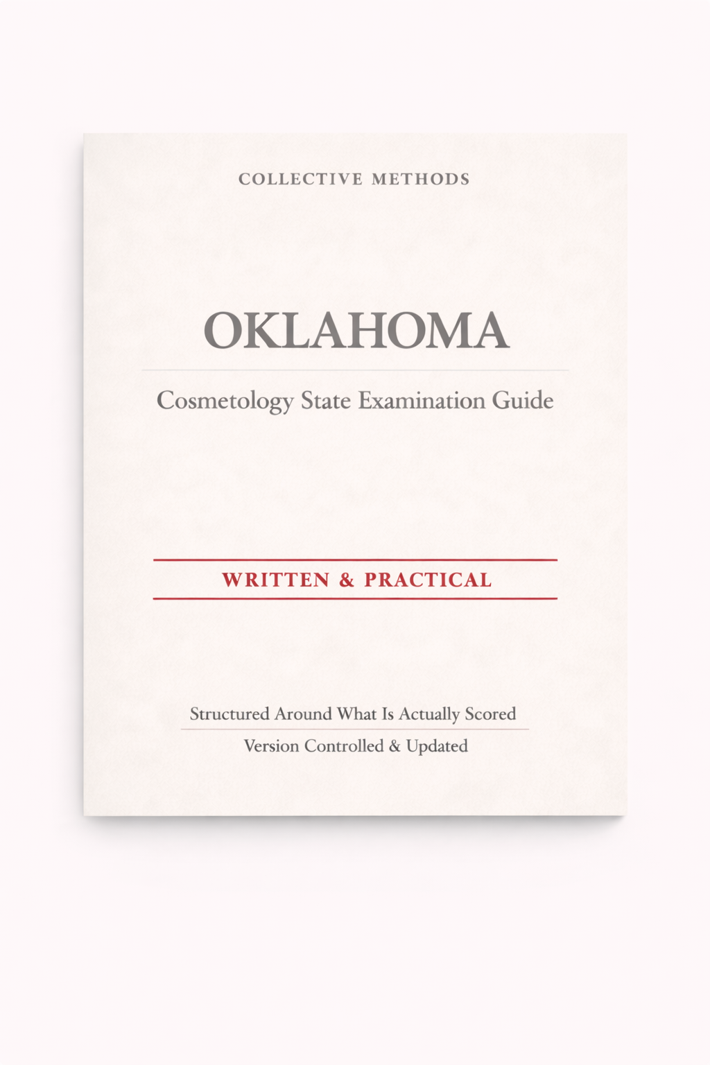 Oklahoma Cosmetology State Examination Guide — Written & Practical