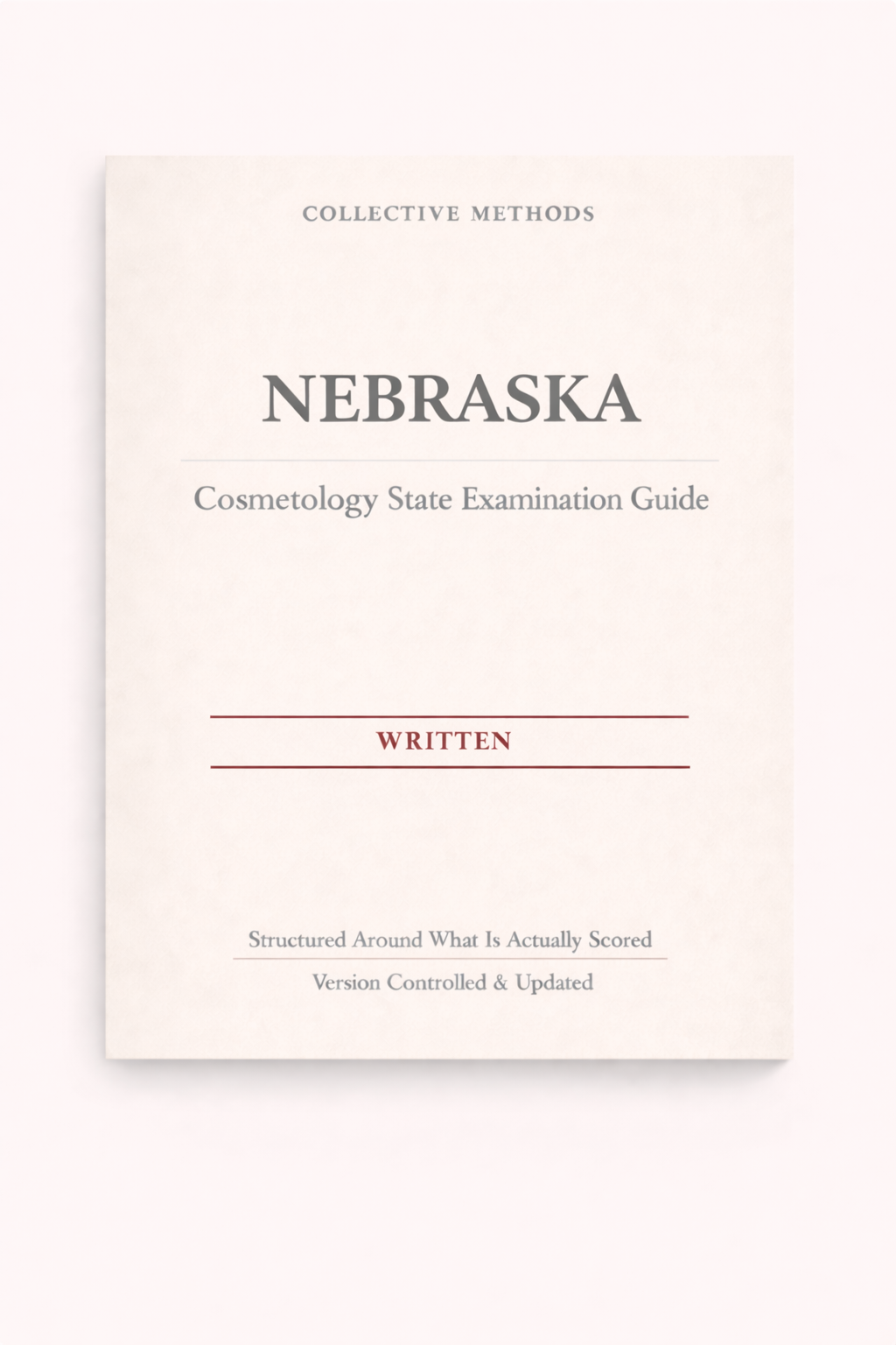 Nebraska Cosmetology State Examination Guide – Written