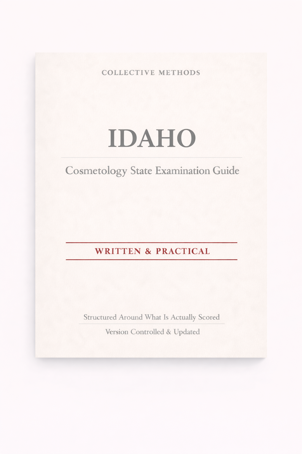 Idaho Cosmetology State Examination Guide – Written & Practical