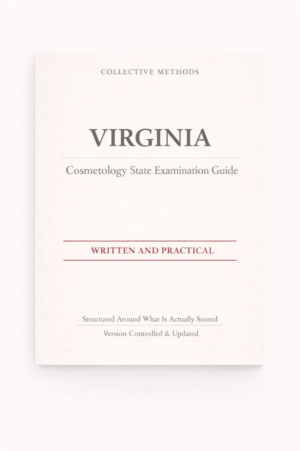 Virginia Cosmetology State Examination Guide – Written & Practical