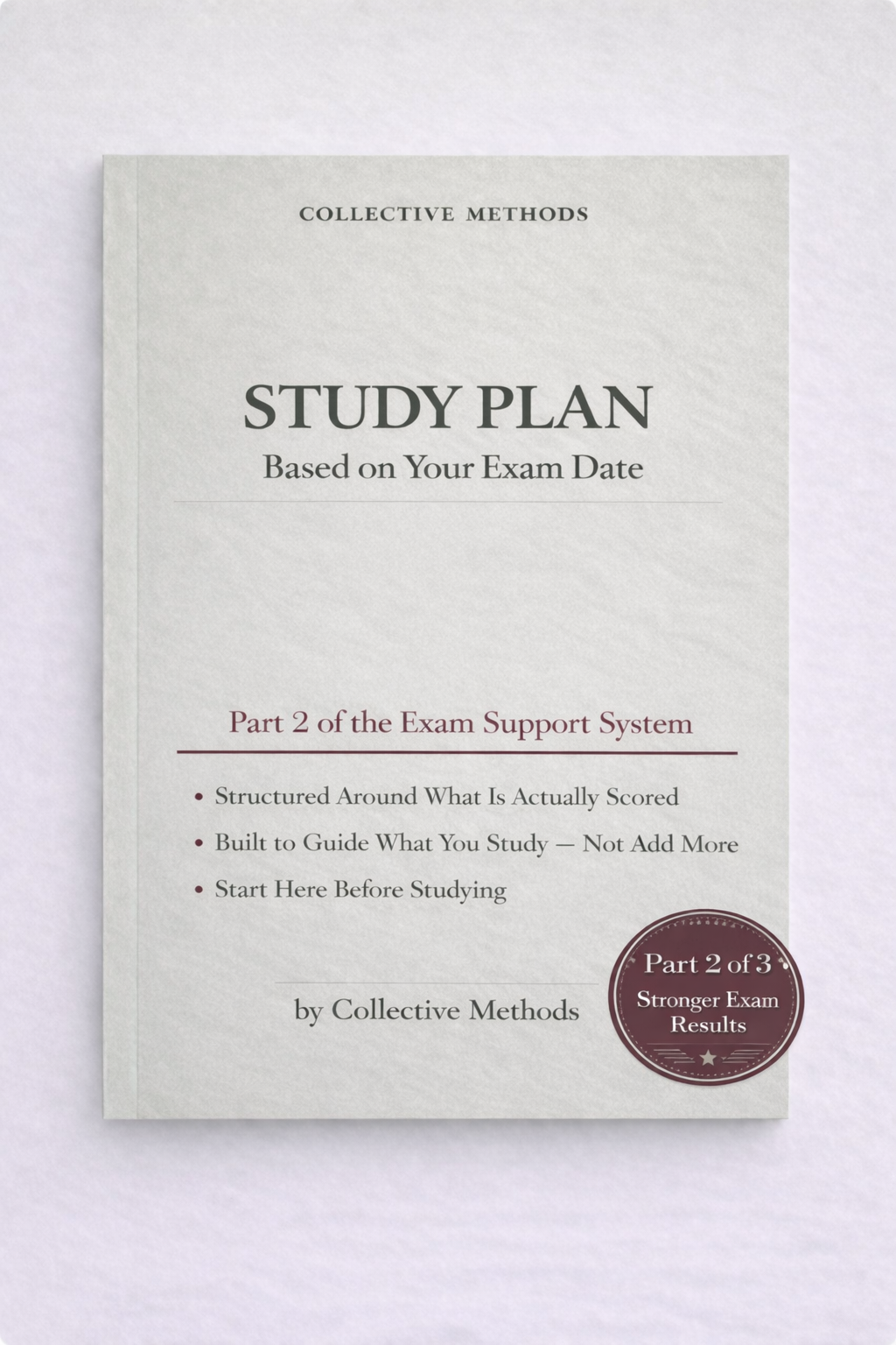 Collective Methods Study Plan (Companion to Exam Guides)